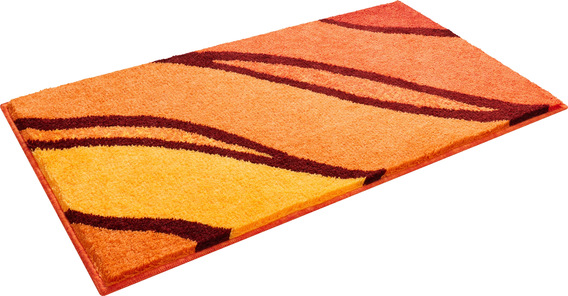 Grund Badematte »Belize, Badvorleger, Badezimmer Teppich, sehr weich«, rutschhemmend beschichtet, schnell trocknend-fußbodenheizungsgeeignet, weiche Haptik, auch als 3 teiliges Set erhältlich, Made in Europe