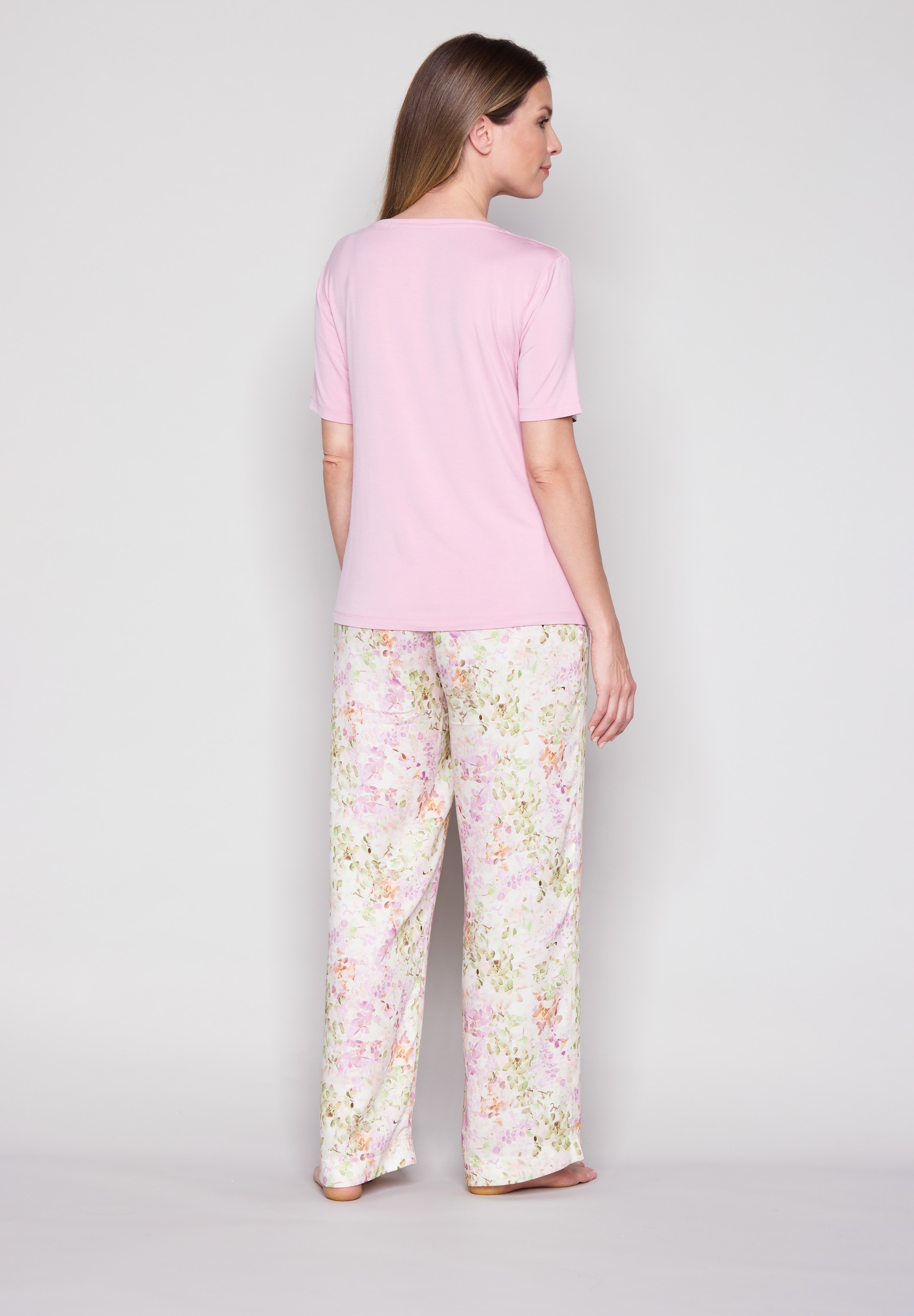 JOOP! Pyjamahose  mit Allover-Print und seitlichen Taschen