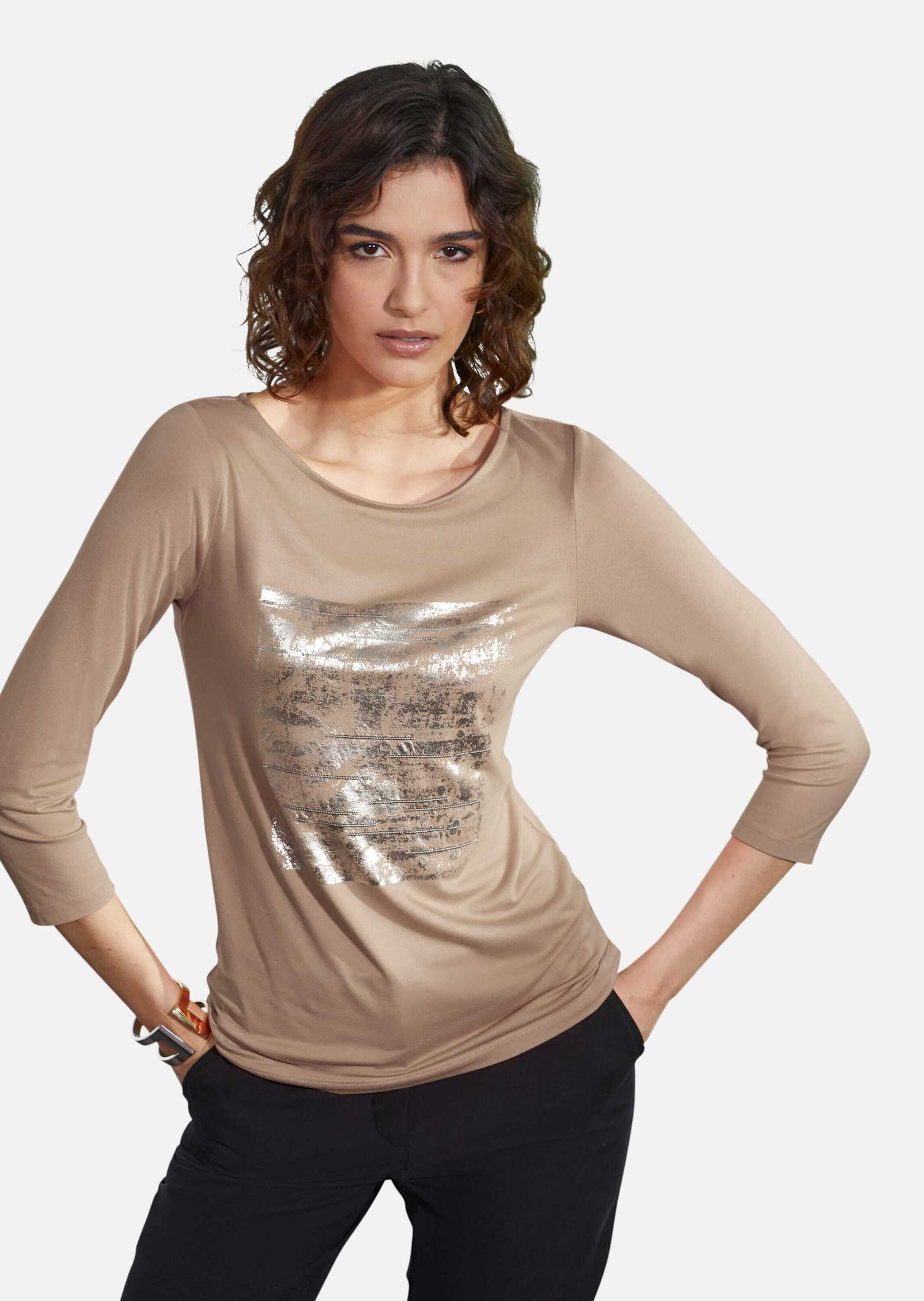 MADELEINE 3/4-Arm-Shirt »Shirt Bedrucktes Jersey-Shirt mit 3/4-Ärmeln«