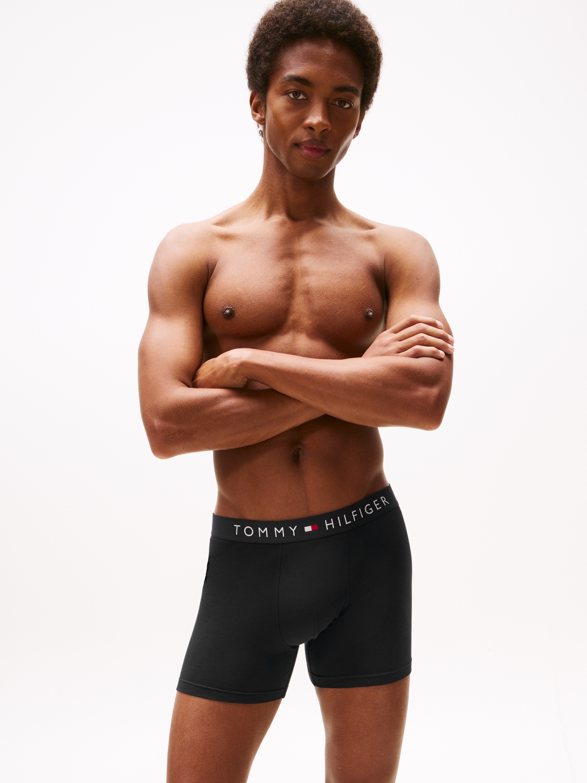 Tommy Hilfiger Underwear Boxer »3P BOXER BRIEF WB«, (Packung, 3er)