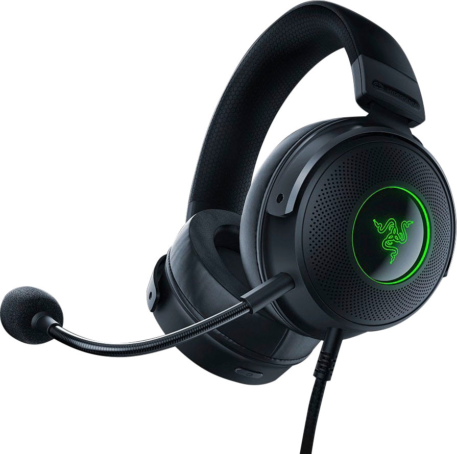 RAZER Gaming-Headset »Kraken V3 Hypersense«, Rauschunterdrückung-Mikrofon abnehmbar