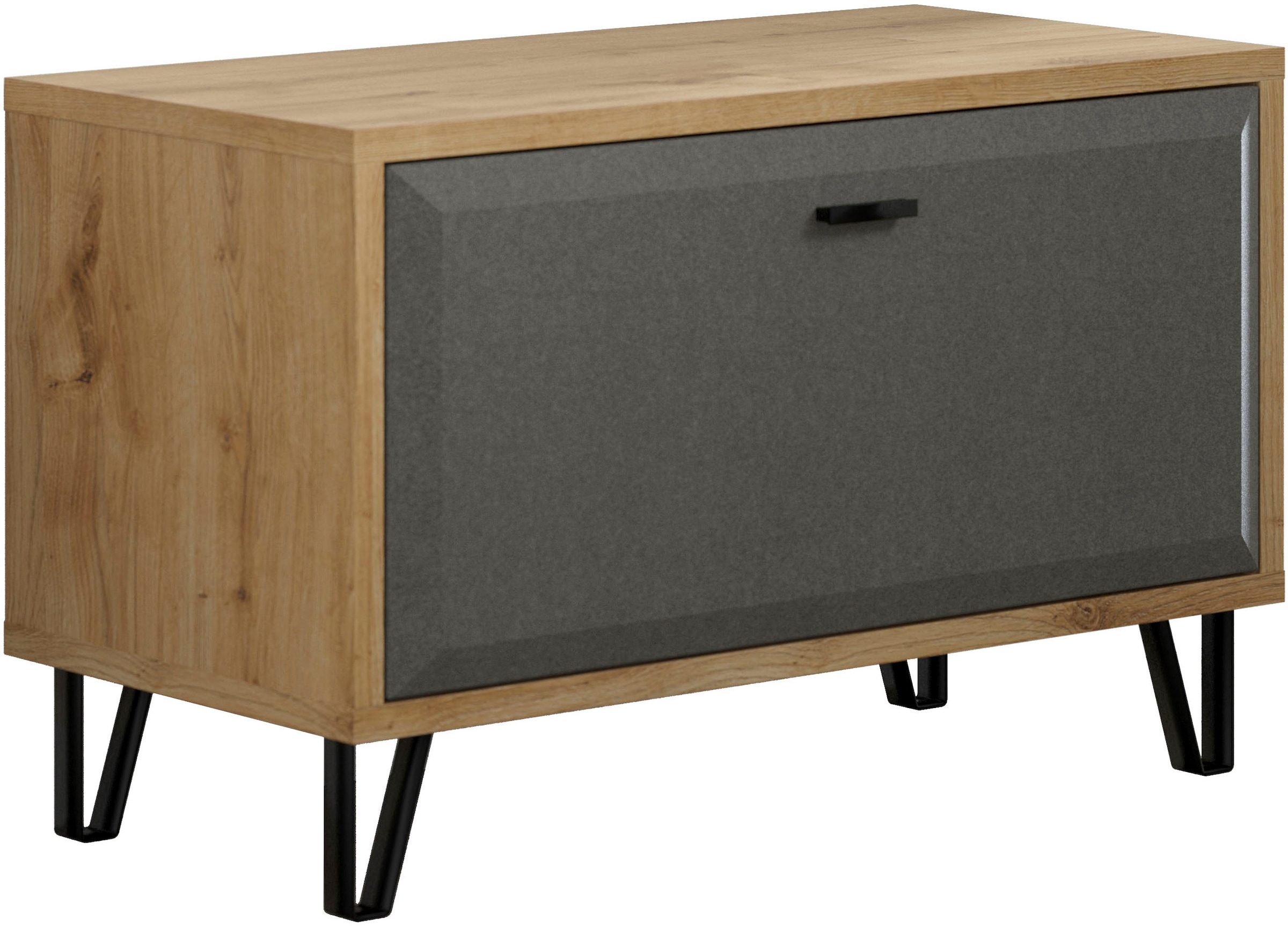 Places of Style Sitzbank »Belva«, (1 St.), Flurbank mit einer Klappe - verstellbarer Boden - (B/T/H) 79/42/51 cm