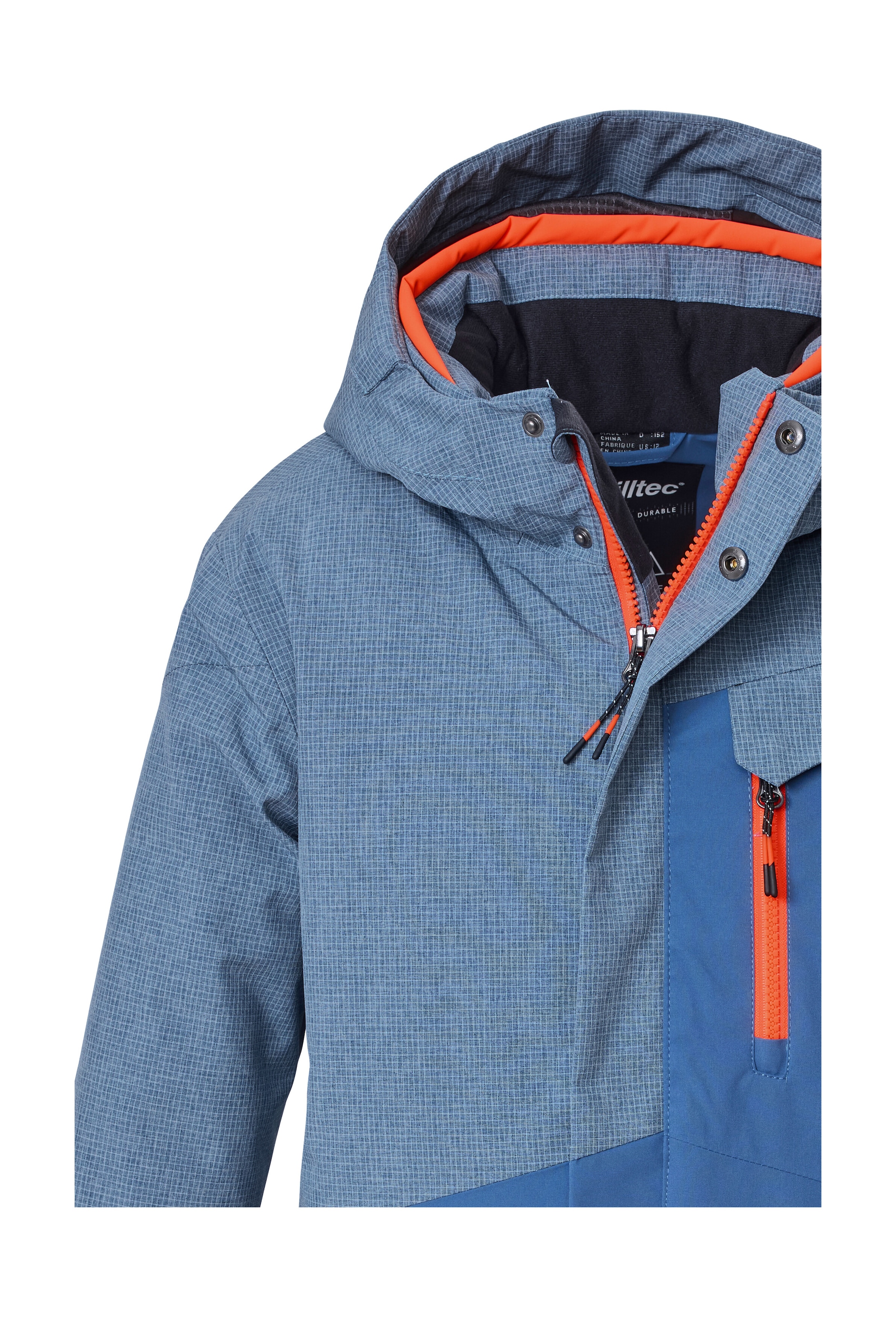 Killtec Skijacke »KSW 211 BYS SKI JCKT« Wind- und wasserdichte Skijacke mit verstellbarer Kapuze