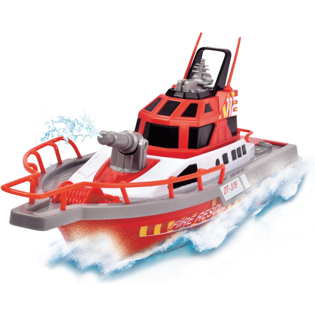 Dickie Toys RC-Boot »Feuerwehrboot«, mit Wasserspritzfunktion und Fernbedienung