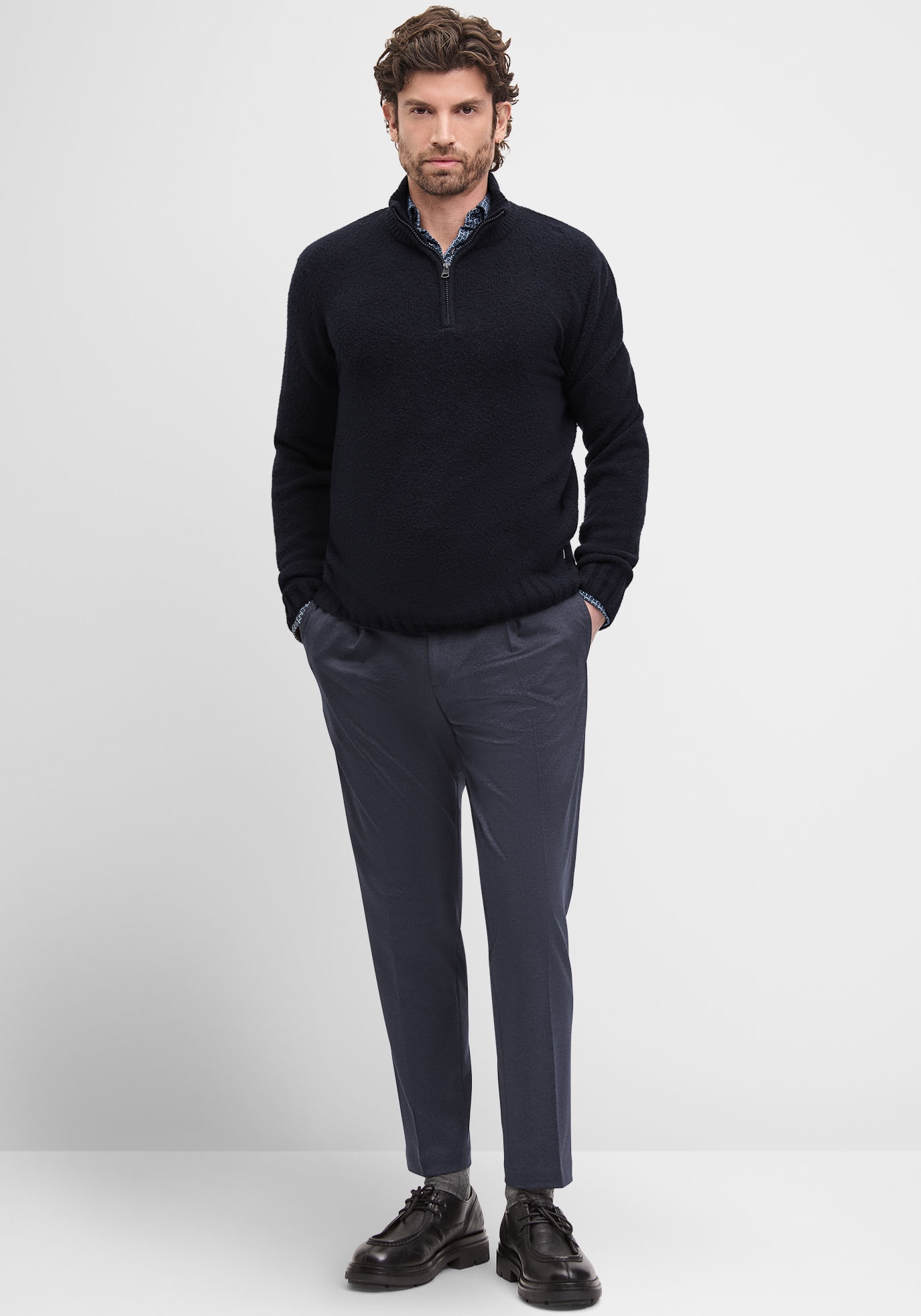 Cinque Strickpullover »CILUCA«, Mit Rundhalsausschnitt, regular fit
