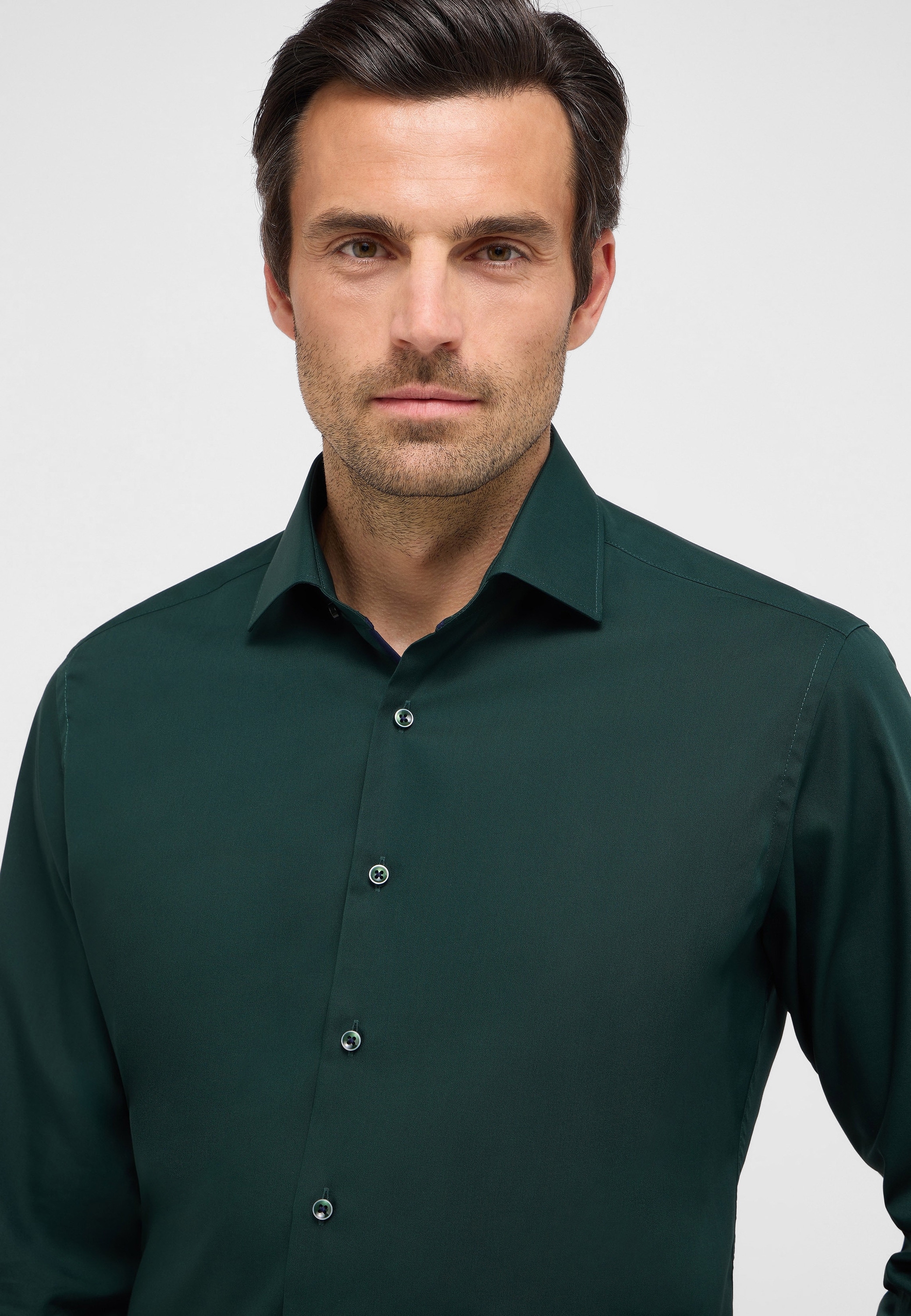 Eterna Langarmhemd »MODERN FIT«, NON IRON (bügelfrei)