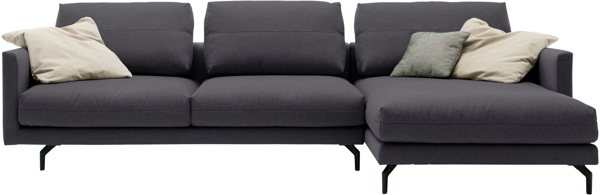 Creation BY ROLF BENZ Ecksofa »CR.414, Designecksofa, Polsterecke, L-Form«, wahlweise aus feinstem Rindsleder oder hochwertigem Chenille
