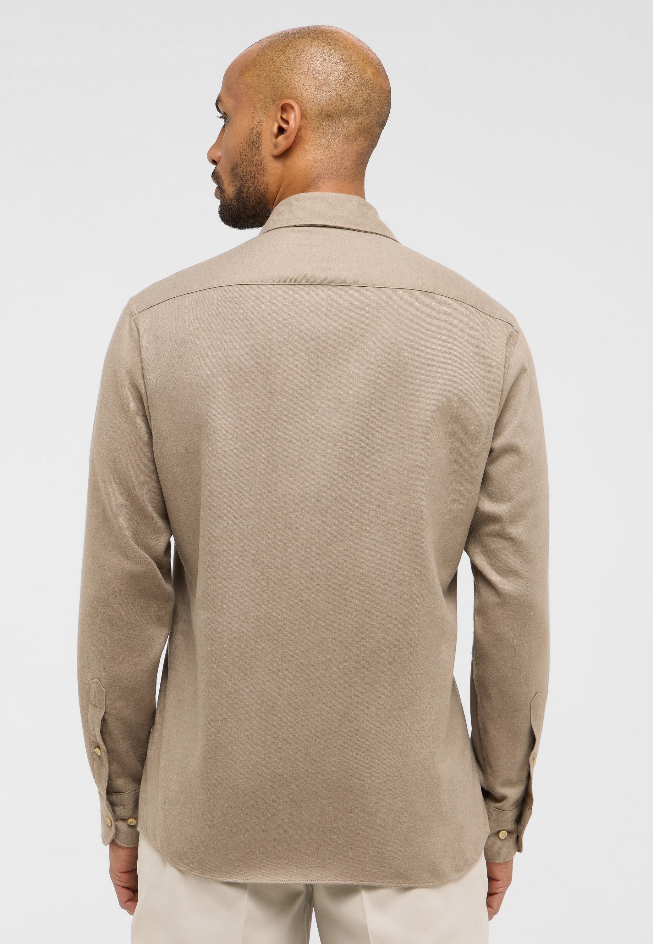 Eterna Langarmhemd »MODERN FIT« EASY IRON (bügelleicht)
