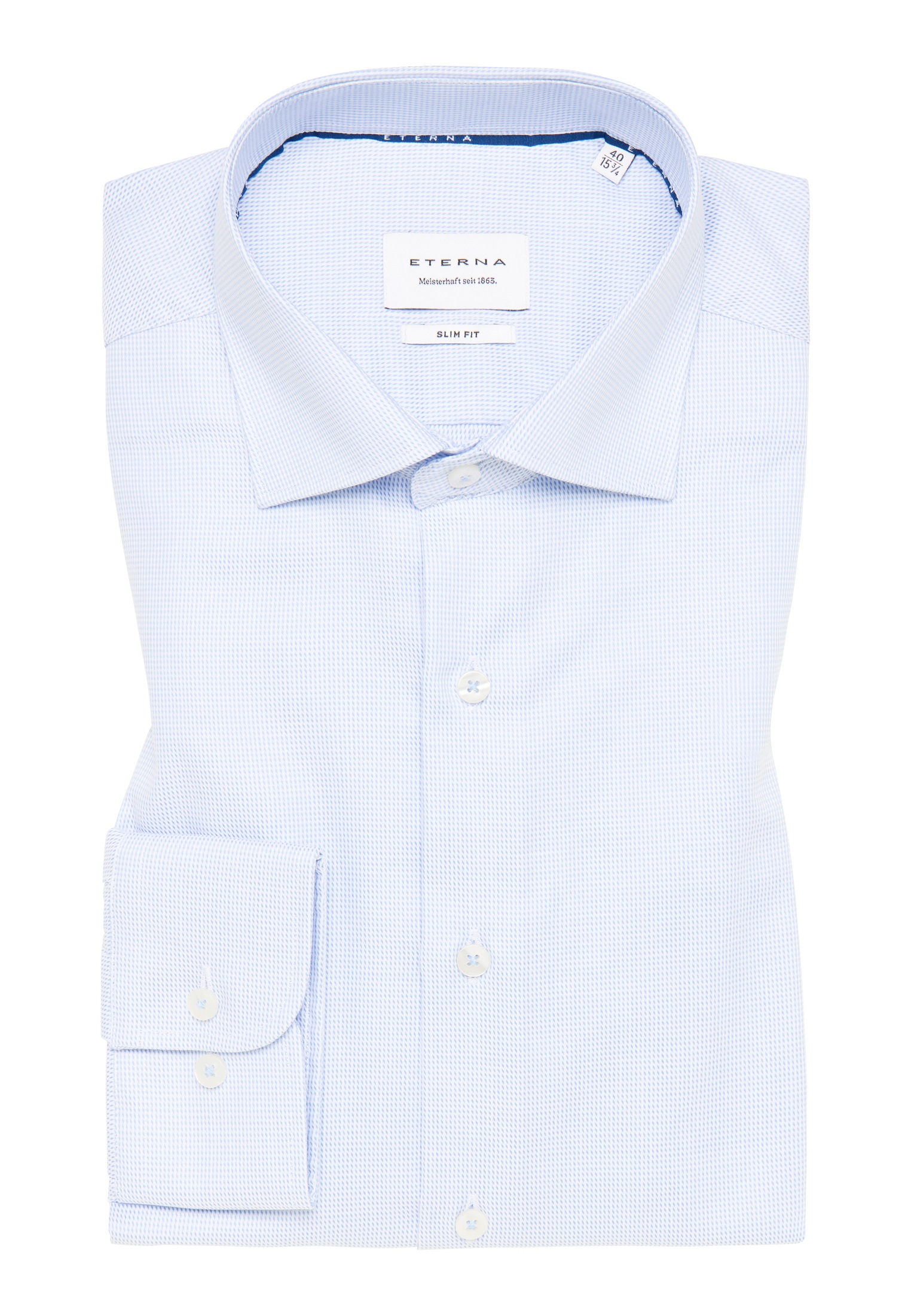 Eterna Langarmhemd »SLIM FIT«, NON IRON (bügelfrei)