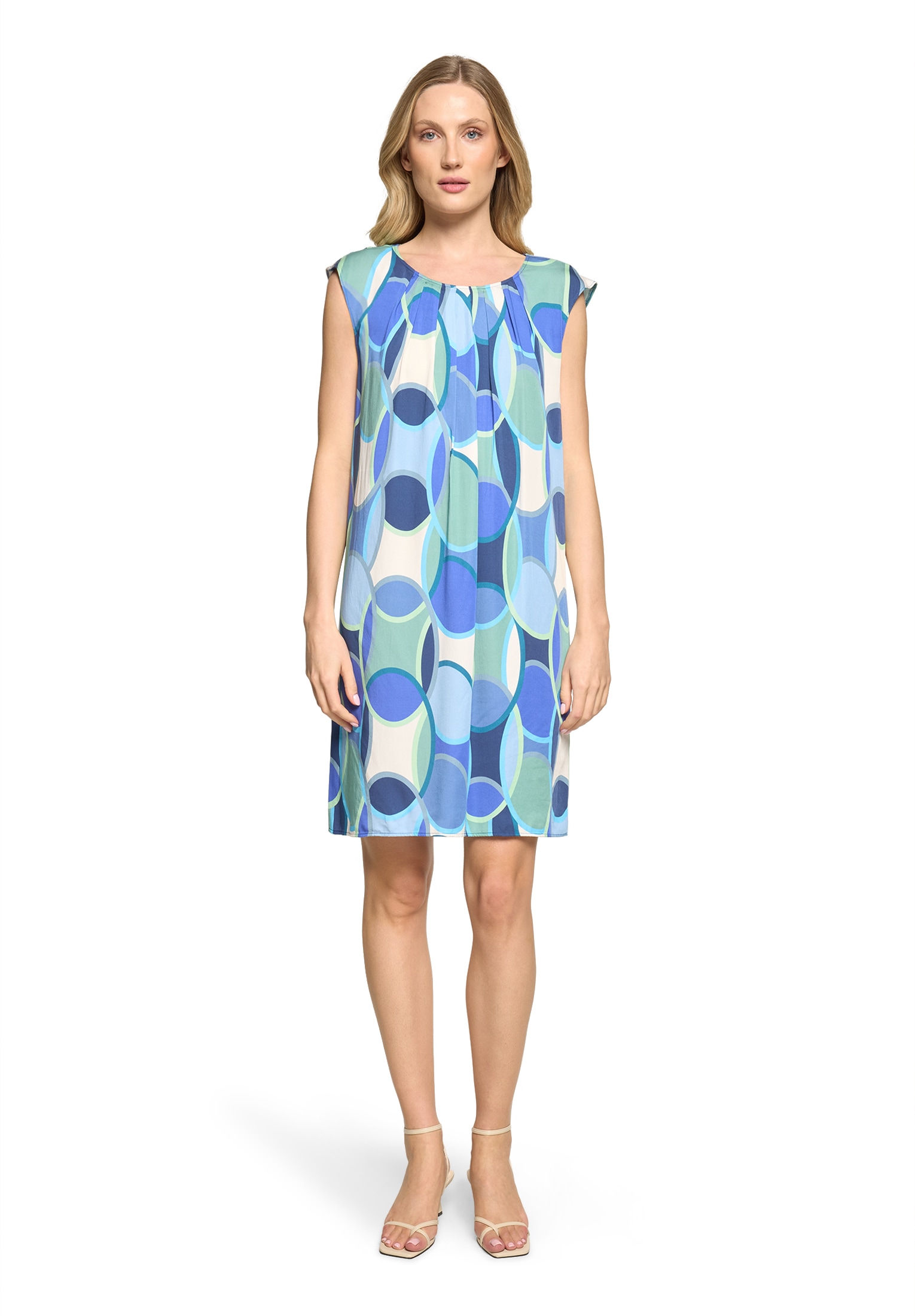 Betty Barclay A-Linien-Kleid »Freizeitkleid mit Rundhalsausschnitt«