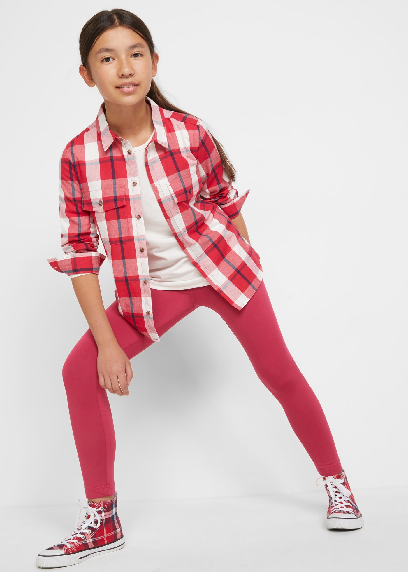 bonprix Thermoleggings  mit angerauter Innenseite, bequeme Passform, unifarben