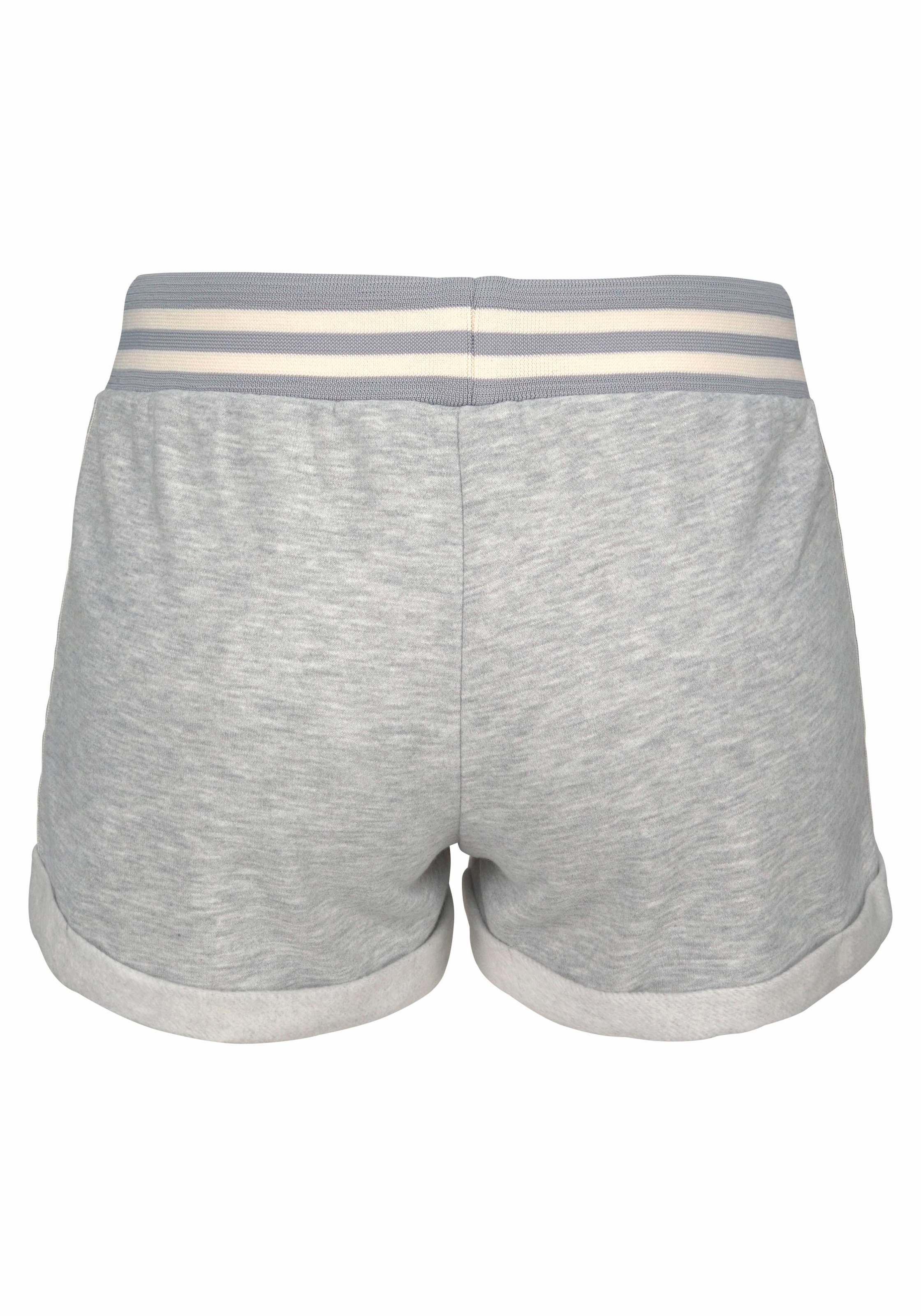 Bench. Relaxshorts, mit gestreiftem Bund, Loungewear, Loungeanzug