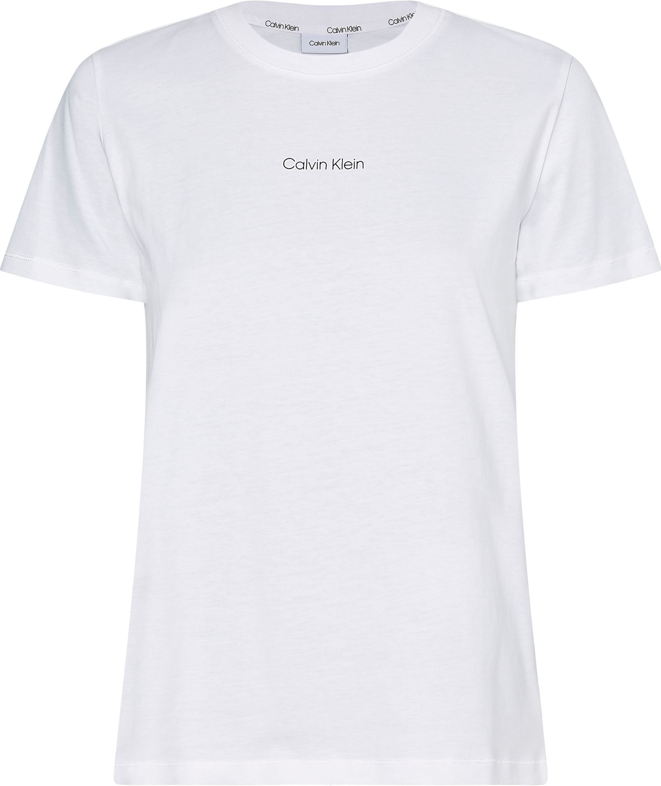 Calvin Klein Curve Rundhalsshirt »INCLUSIVE MINI LOGO T-SHIRT«, mit Calvin Klein Mini Logo-Schrift