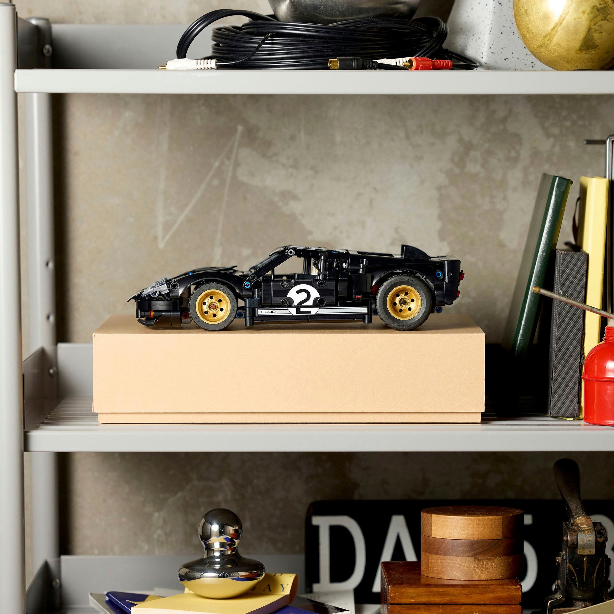 LEGO® Konstruktionsspielsteine »1966 Ford GT40 MKII Rennwagen (42223), LEGO Technic« Made in Europe