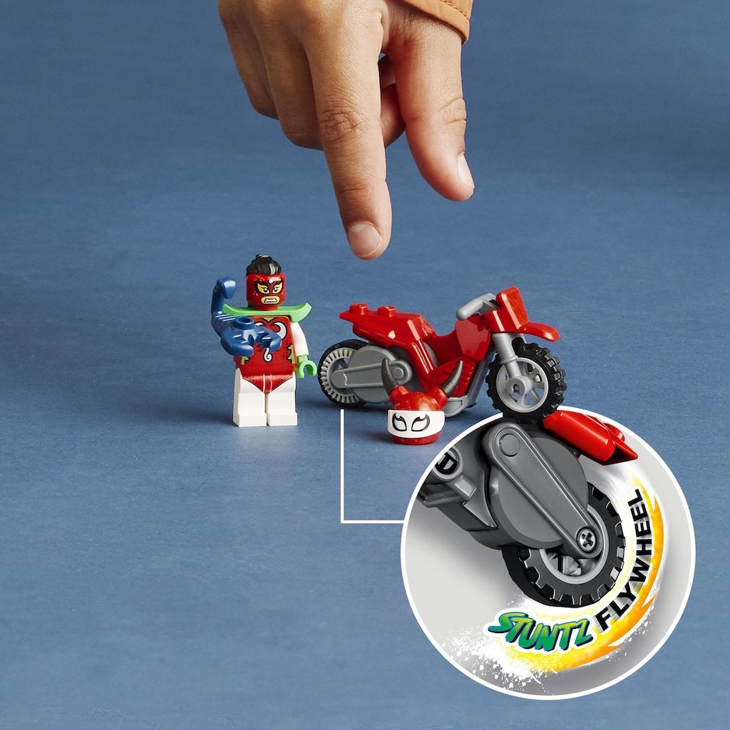 LEGO® Konstruktionsspielsteine »Skorpion-Stuntbike (60332), LEGO® City Stuntz«, (15 St.)