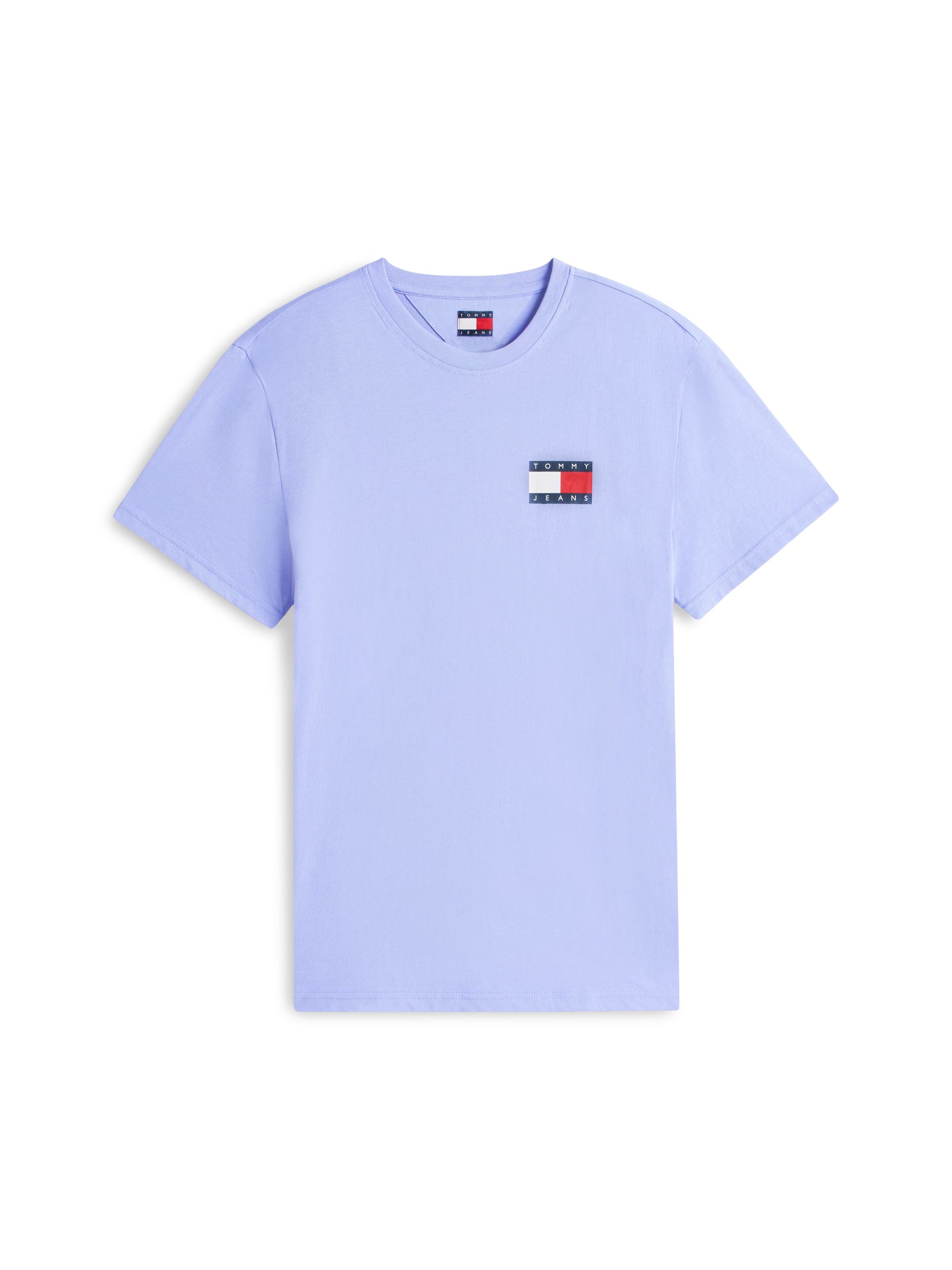 Tommy Jeans T-Shirt »TJM SLIM FIT ESSENTIAL FLAG« mit Rundhalsausschnitt