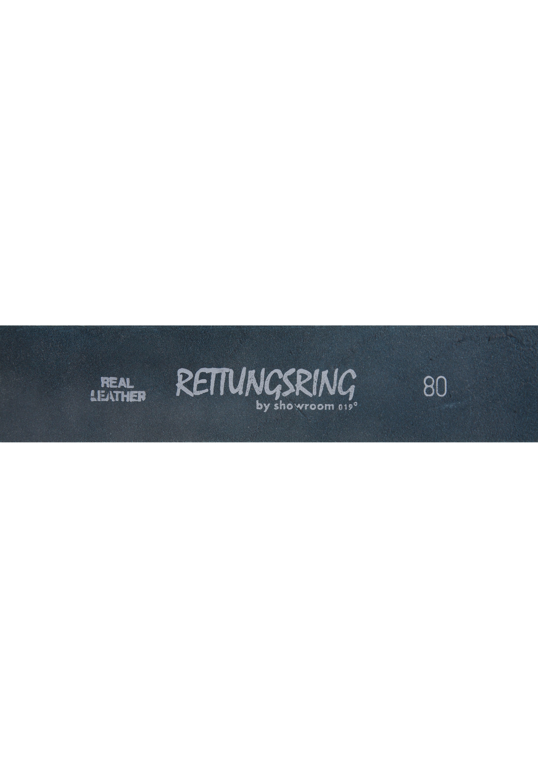 RETTUNGSRING by showroom 019° Ledergürtel, mit austauschbarer Schließe »Oval Geflochten«