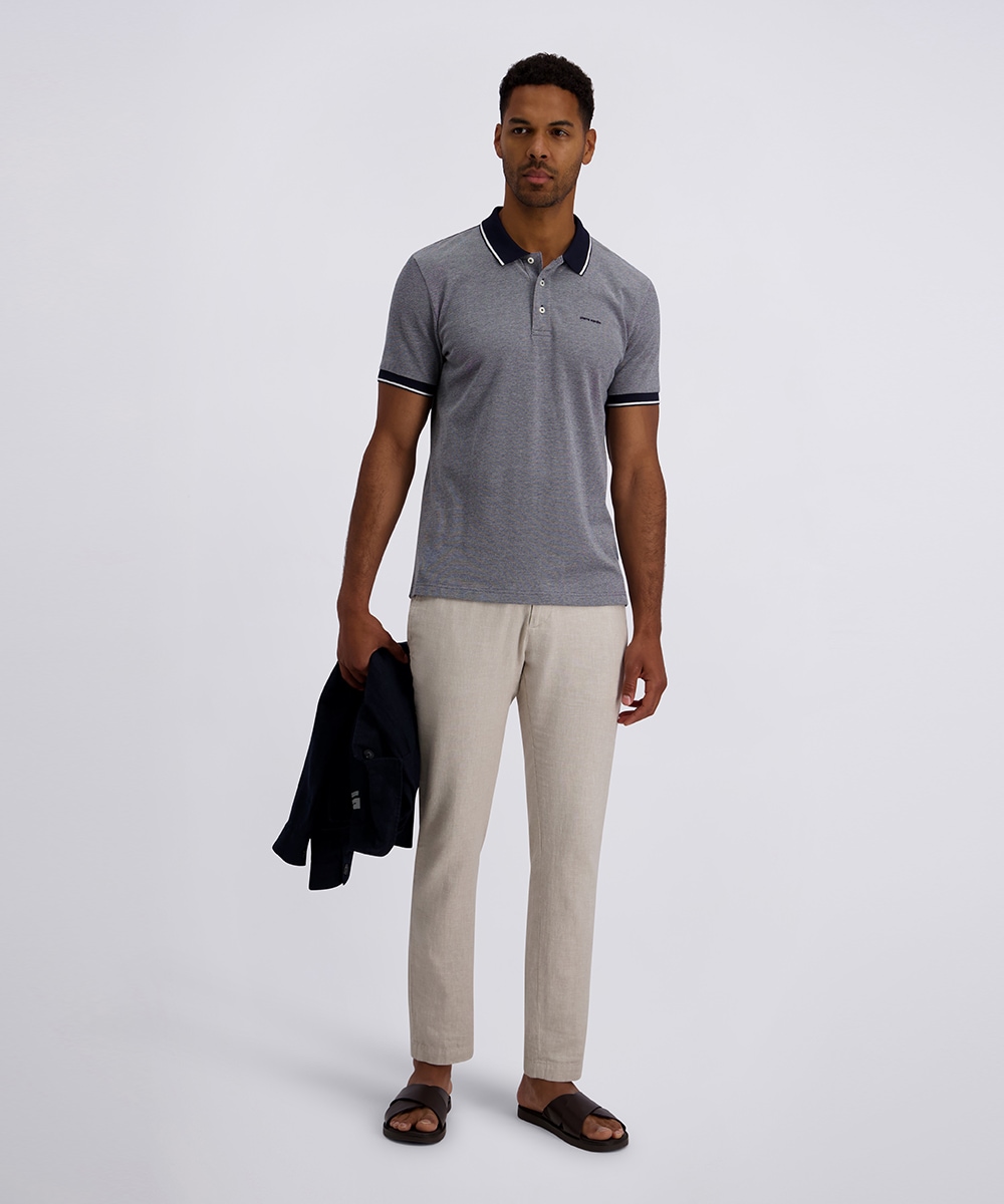 Pierre Cardin Poloshirt mit Logo Schriftzug