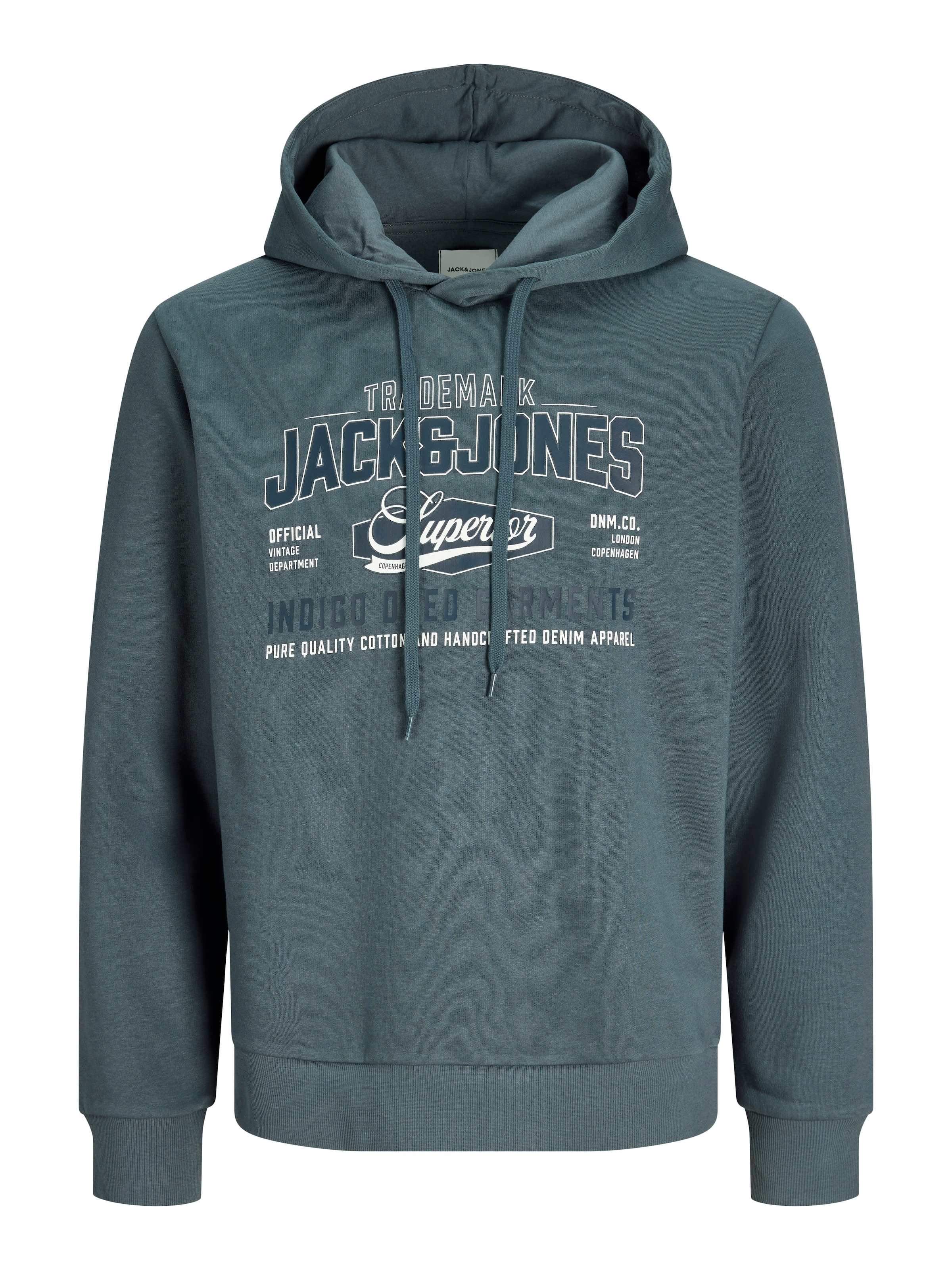 Jack & Jones Kapuzensweatshirt »JJELOGO SWEAT HOOD 2 COL AW26 SN«, Baumwollmischung, regular fit
