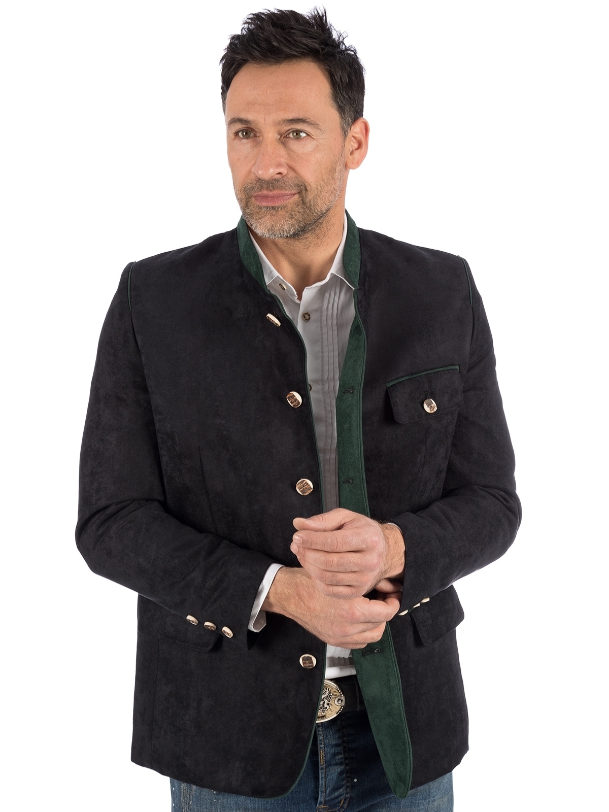 OS-Trachten Jeansjacke »Jacke 122000-2697«