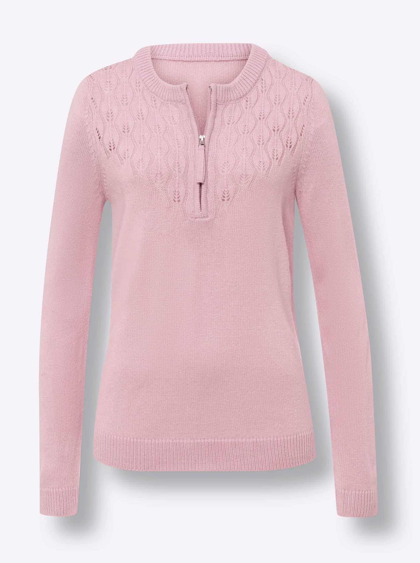 Classic Basics Ajourpullover »Langarm-Pullover«