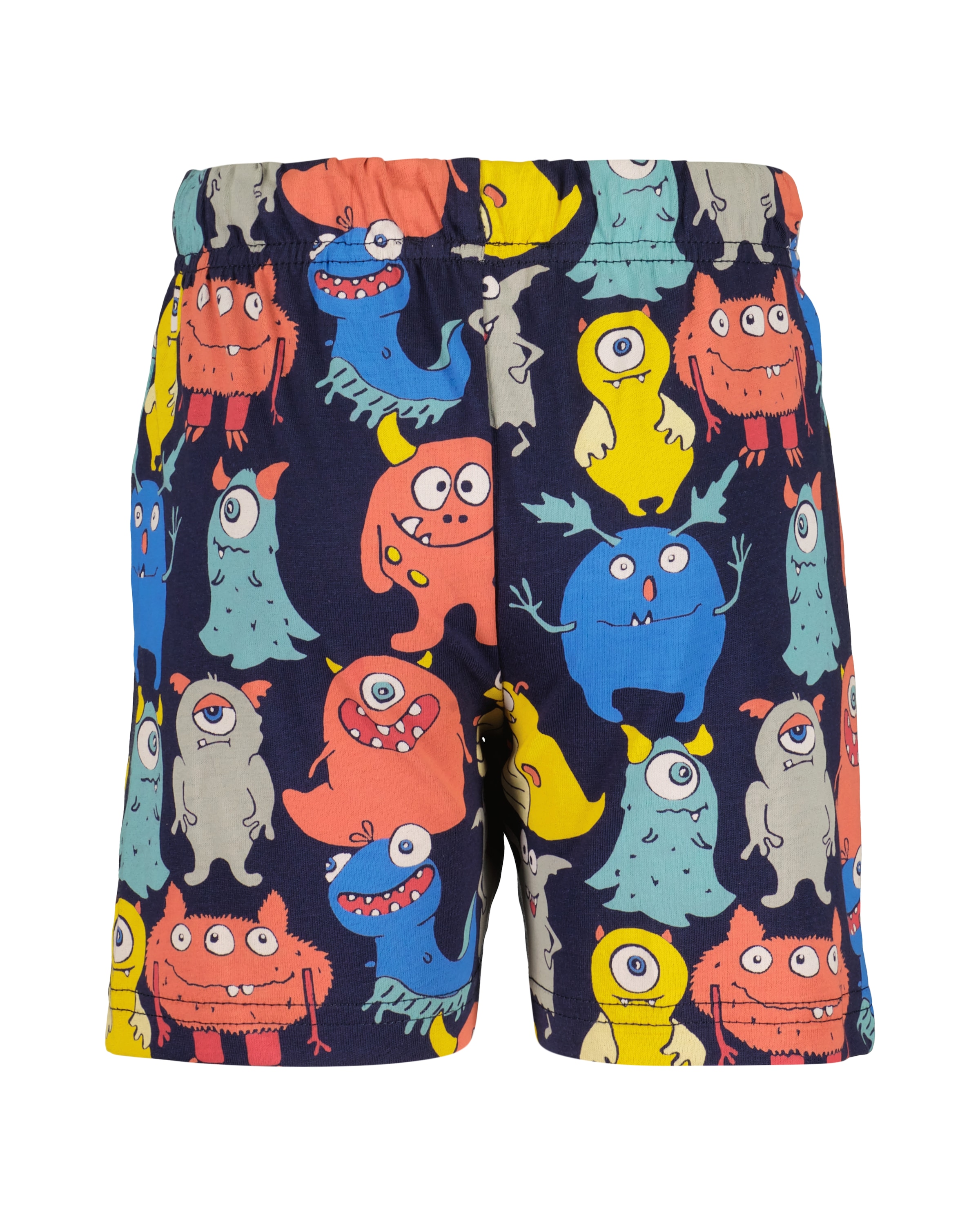 Blue Seven Shirt & Shorts Set, 2 mit coolen Monsterdrucken