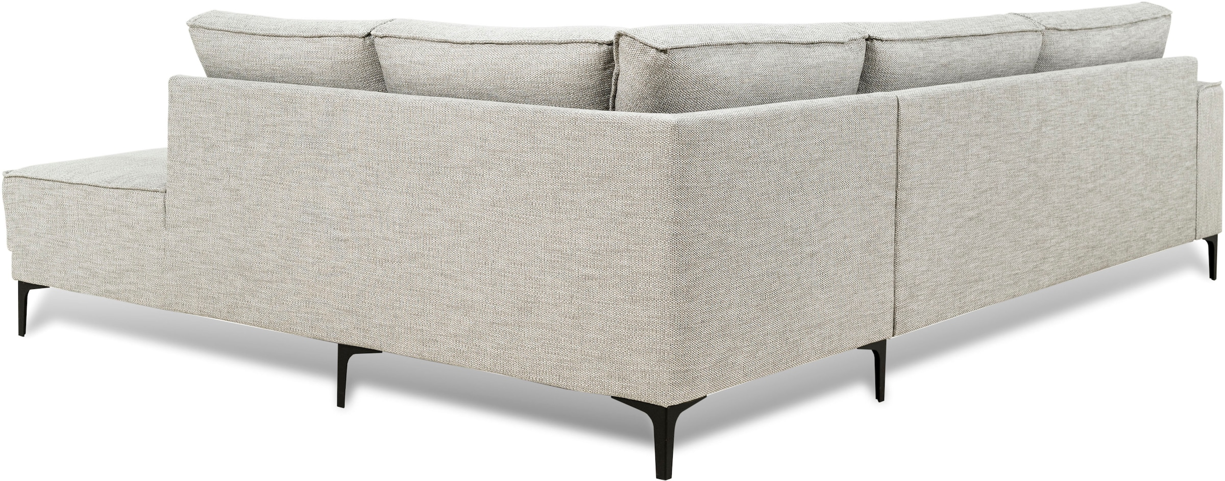 Places of Style Ecksofa Oland, L-Form, inkl. Rückenkissen, hochwertige Verarbeitung