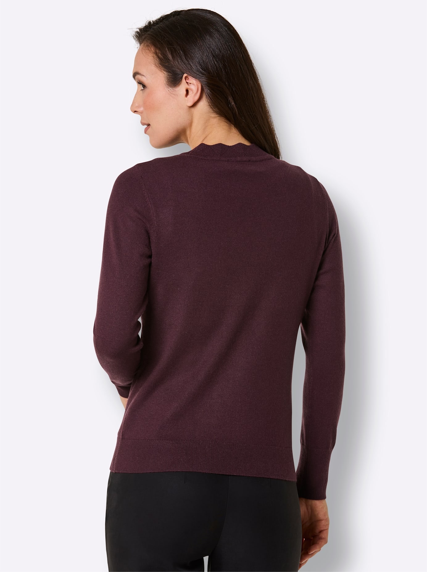 CREATION L PREMIUM Stehkragenpullover »Modal-Mix-Pullover«