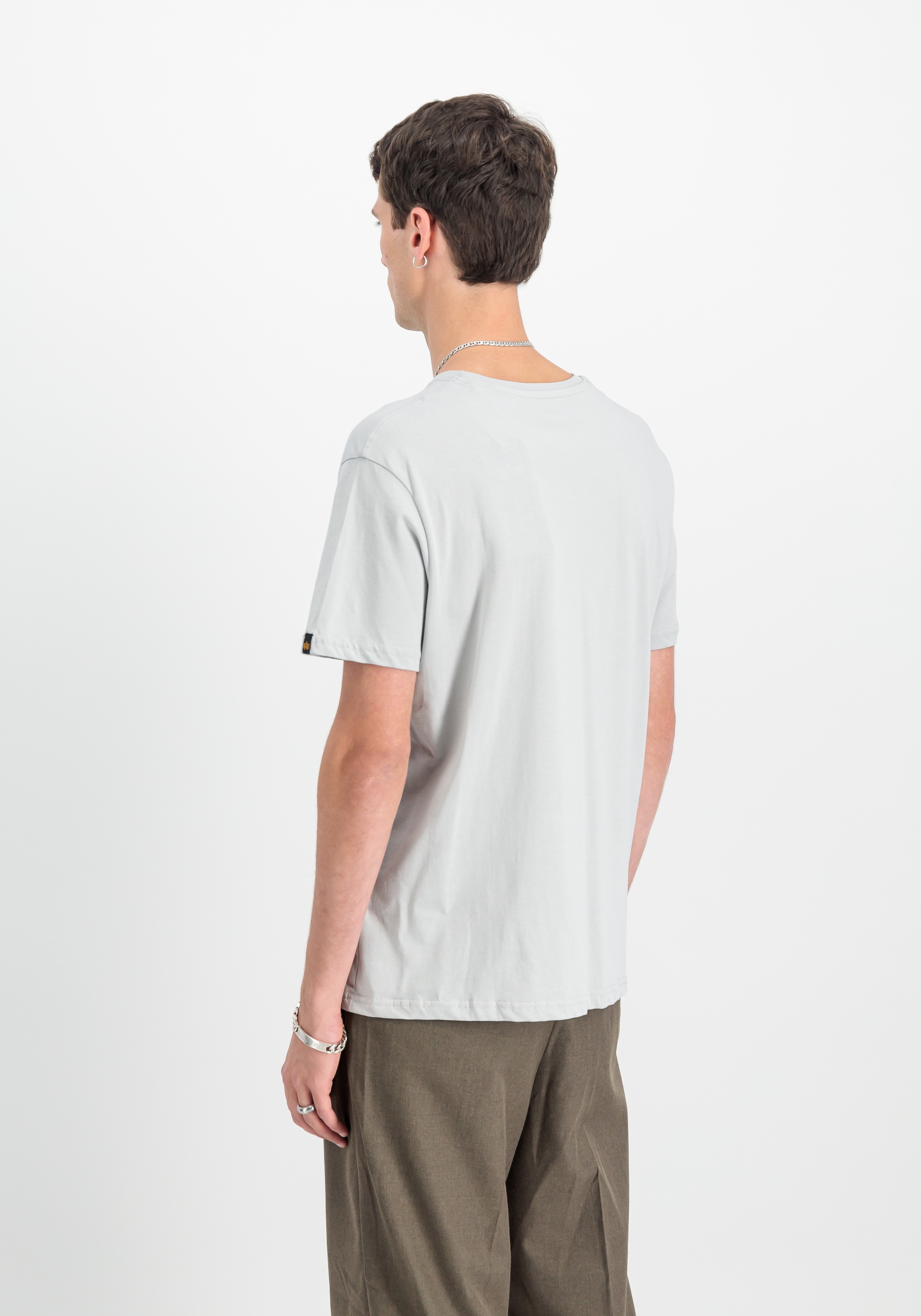 Alpha Industries Rundhalsshirt »BASIC T SMALL LOGO«
