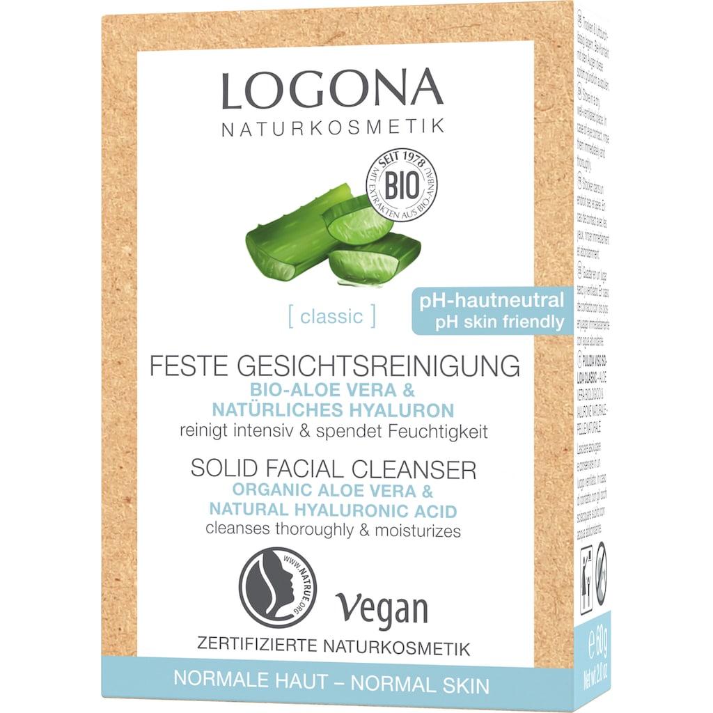 LOGONA Gesichtsseife »Logona classic Feste Gesichtsreinigung«