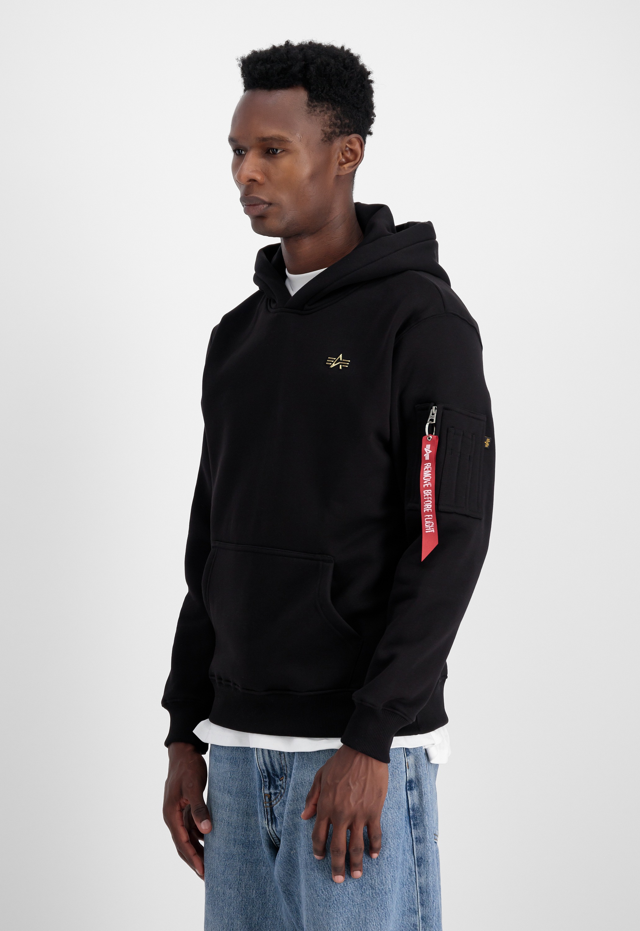 Alpha Industries Hoodie »Alpha Industries Men - Hoodies 3D Small Logo Hoodie«