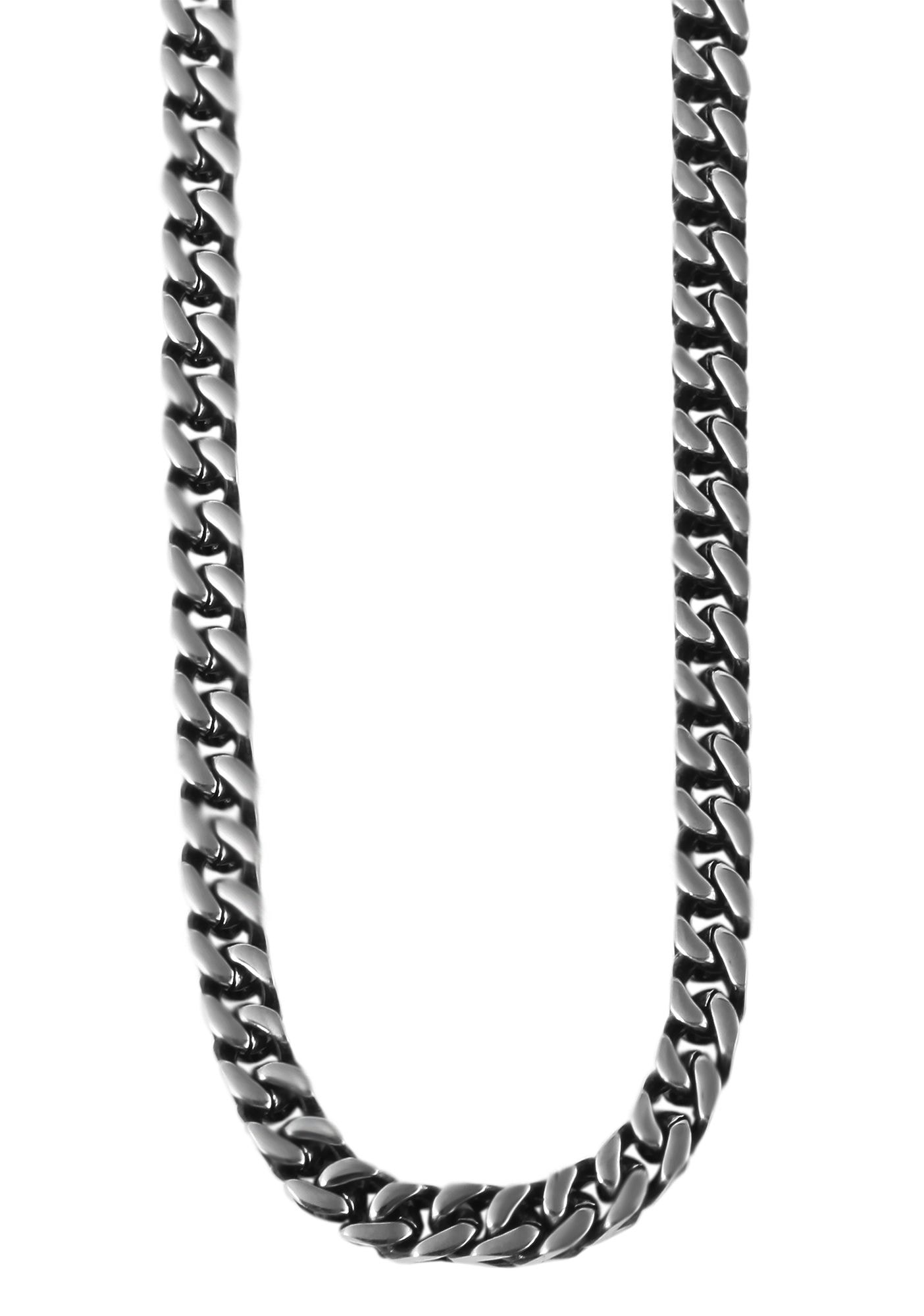 Adelia´s Panzerkette »Unisex Halskette ¿ Panzerkette aus Edelstahl 43 cm«