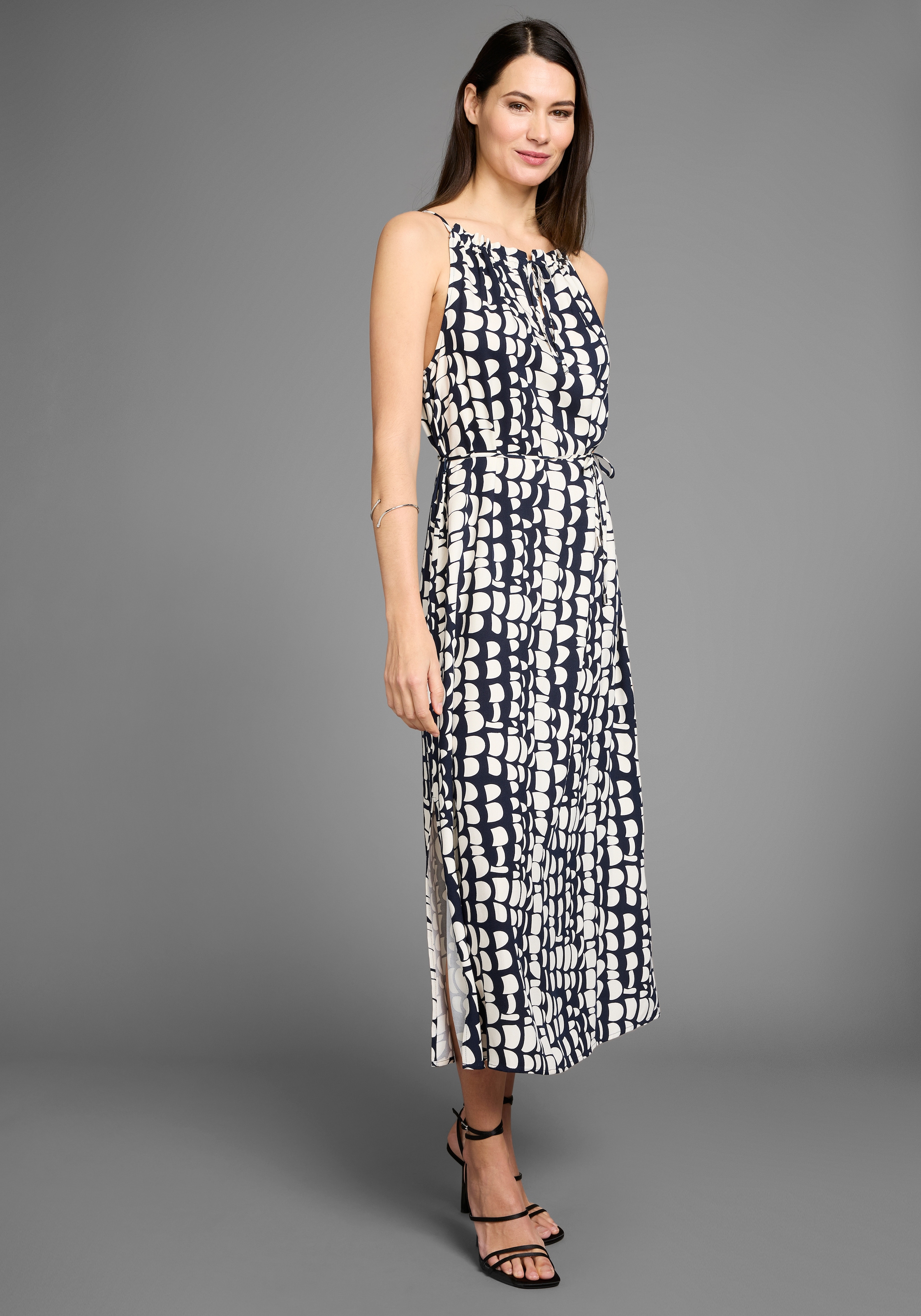 HECHTER PARIS Midikleid, mit Alloverprint in Midiform