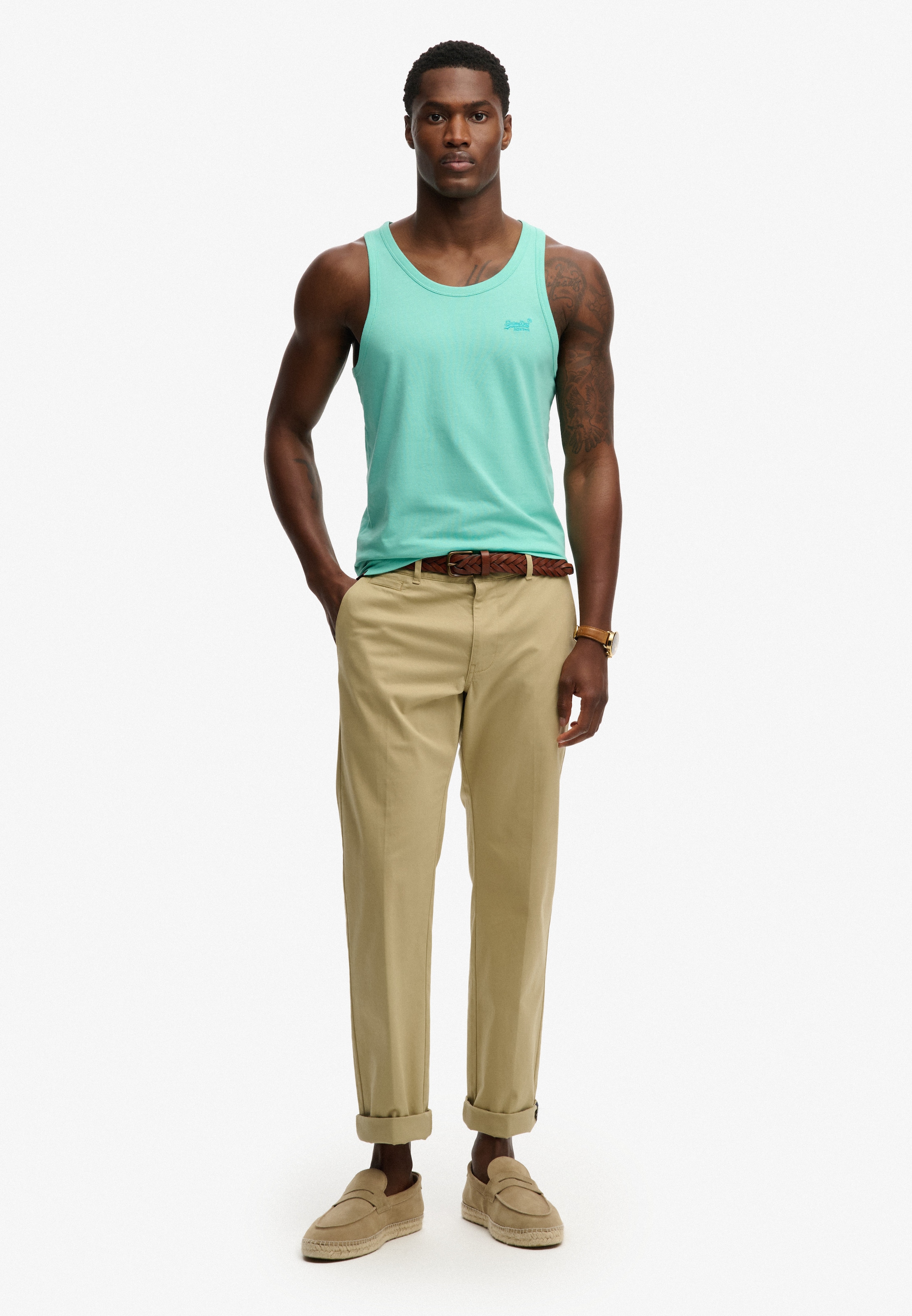 Superdry Tanktop »ESSENTIAL LOGO VEST UB«