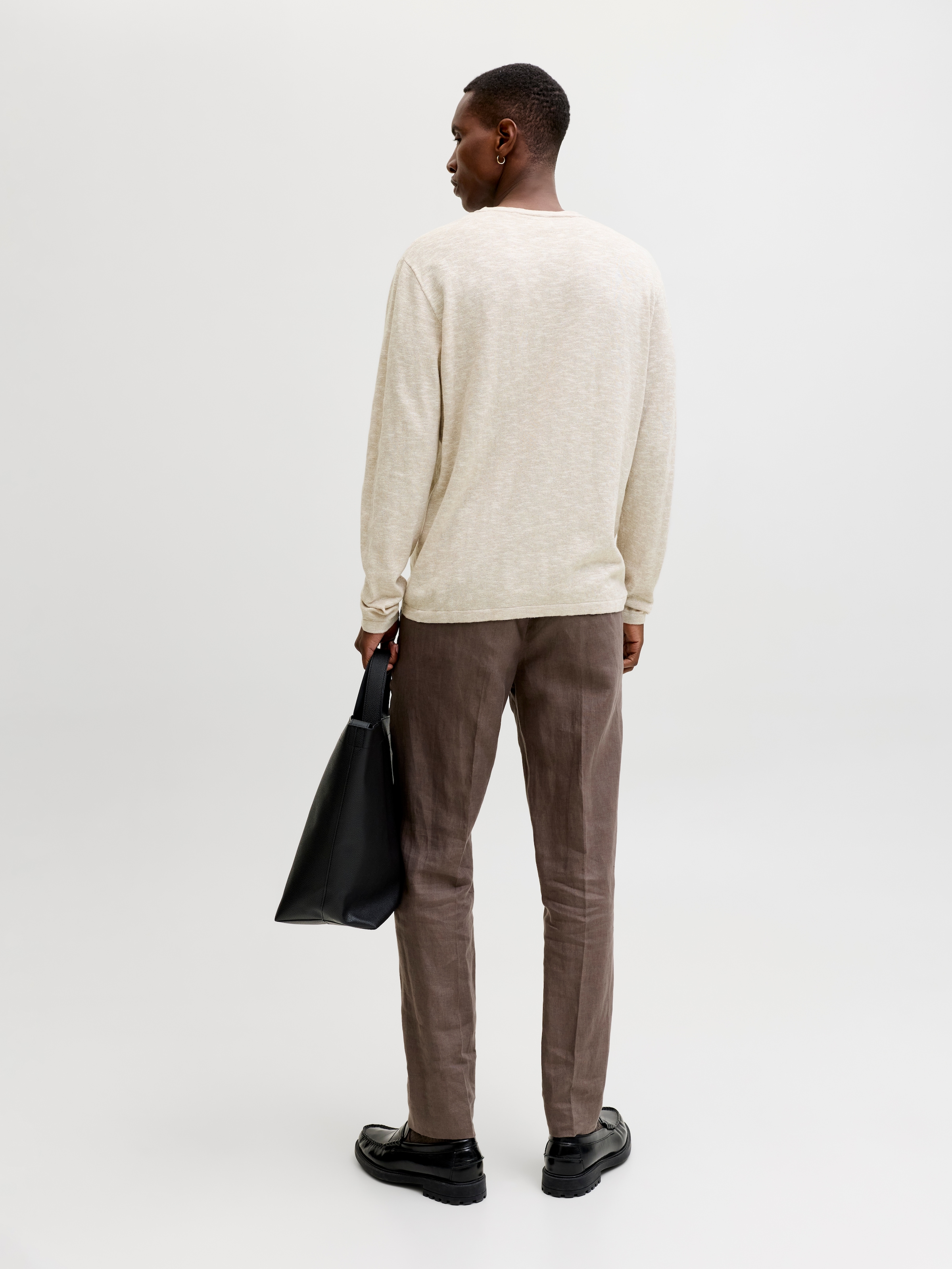 Jack & Jones Rundhalspullover »JJESUMMER KNIT CREW NECK SN« mit Rundhalsausschnitt