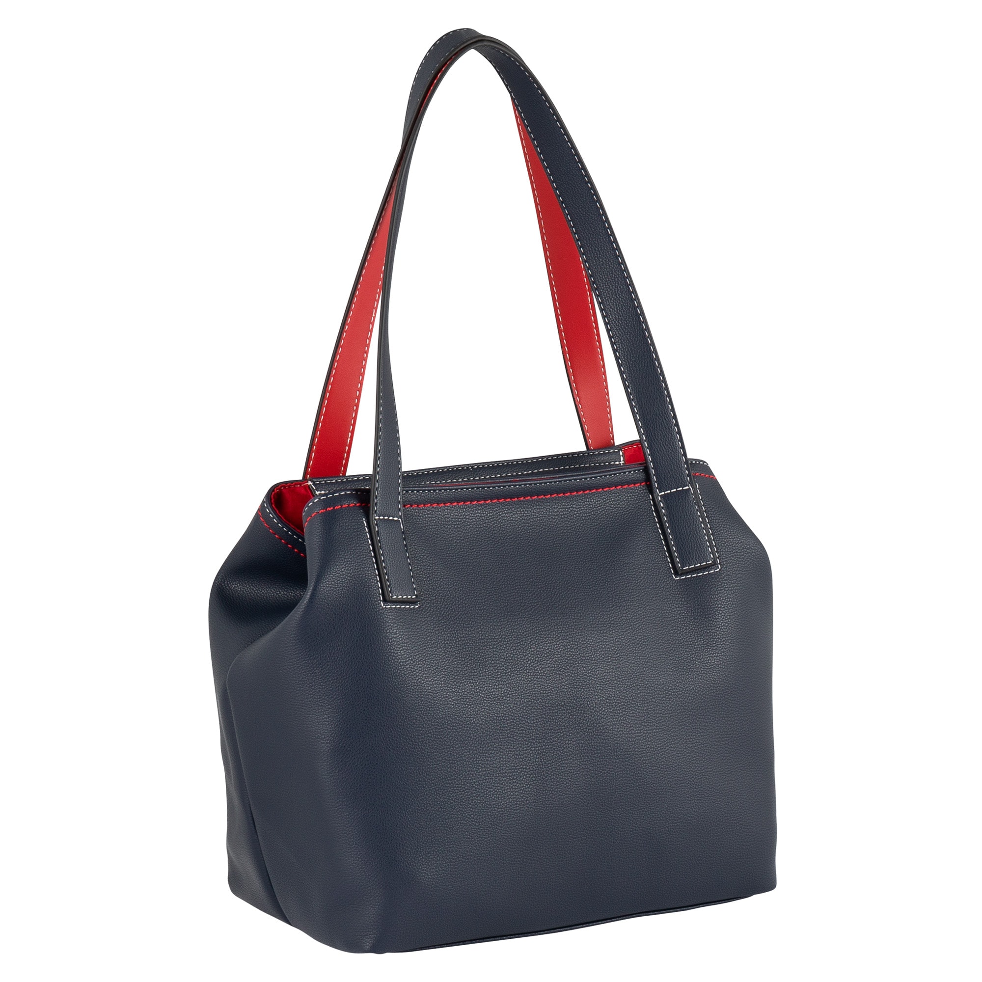 TOM TAILOR Shopper »Miri Mare«, maritimer Stil mit Kontrastnähten und durchdachten Farbakzenten