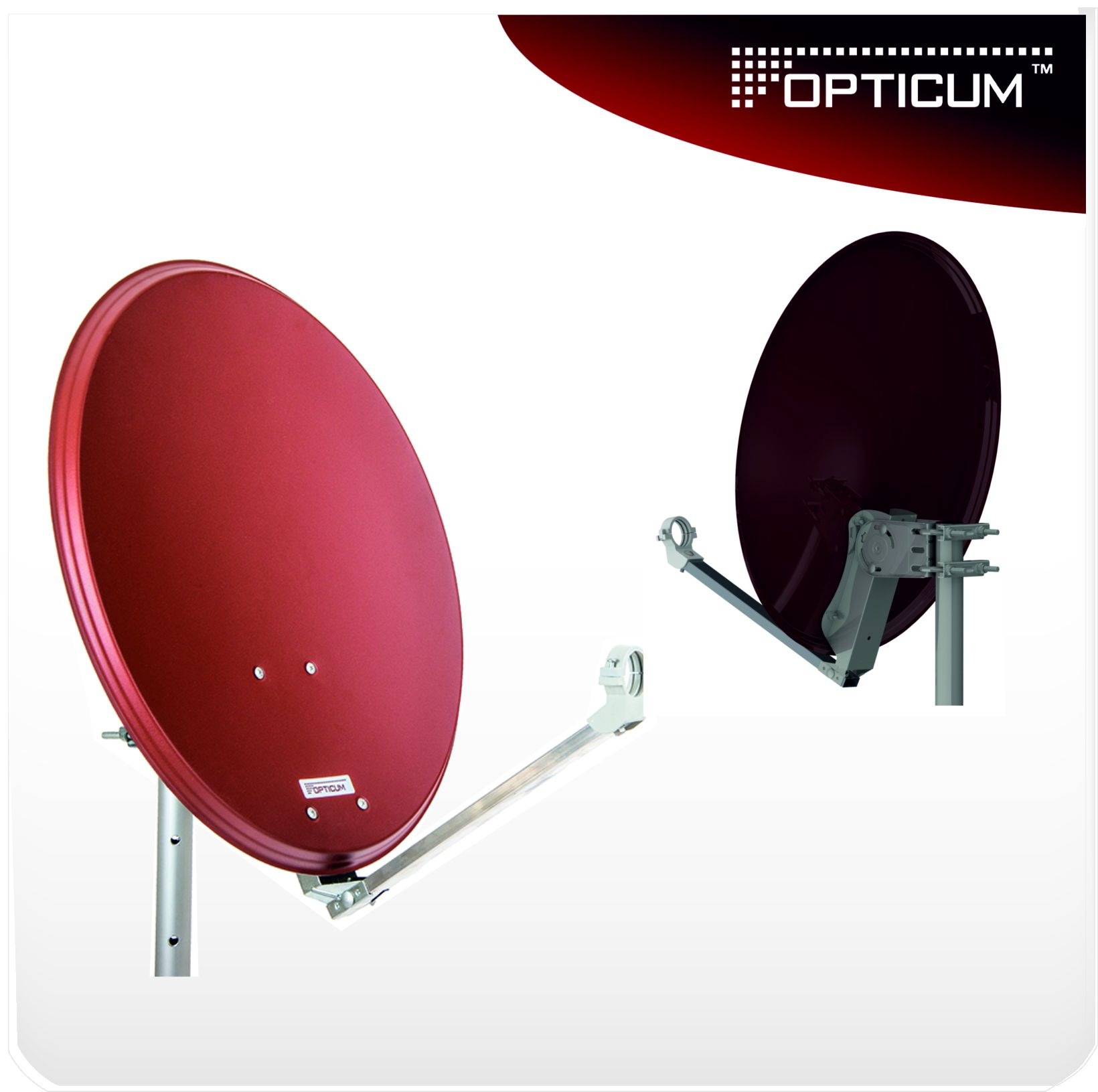 Opticum Red Sat-Spiegel »QA60 Stahl«, ( )