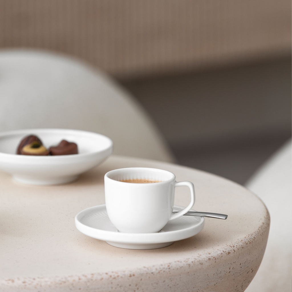 Villeroy & Boch Untertasse »Espressountertassen Afina ø 11,6 cm 6er Set weiß«
