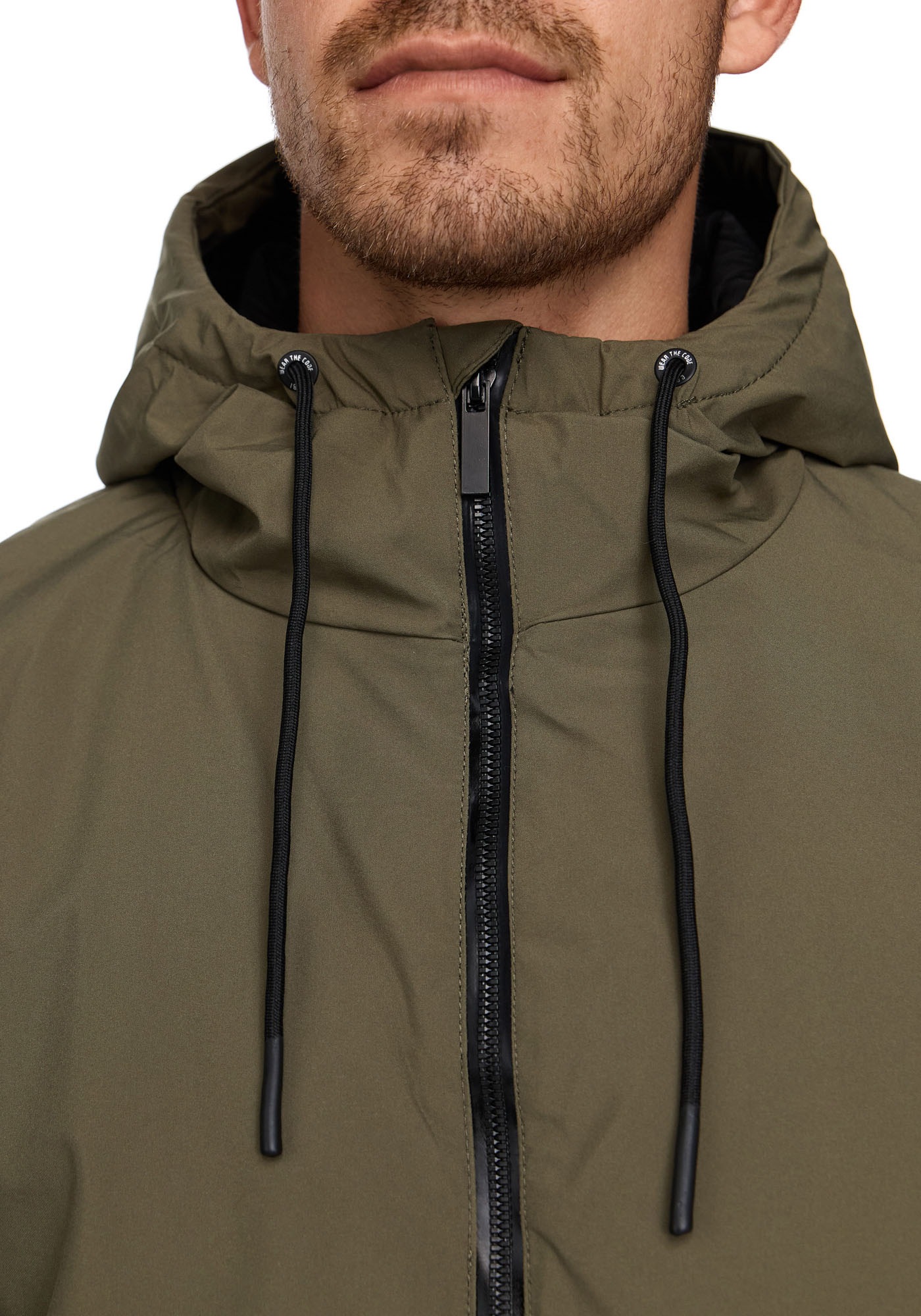 Indicode Langjacke »INChanto«, mit Kapuze
