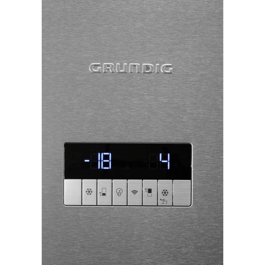 Grundig Kühl-/Gefrierkombination, GKN 26260 XRHN, 202,5 cm hoch, 59,5 cm breit