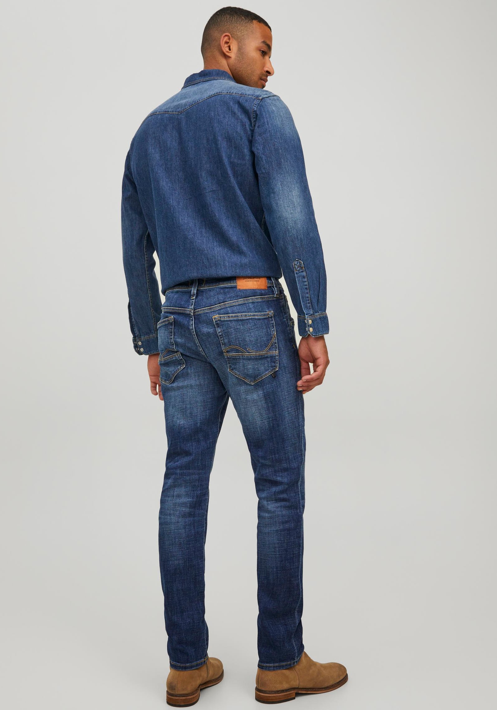 Jack & Jones Slim-fit-Jeans »JJIGLENN JJFOX AGI 304 50SPS NOOS«