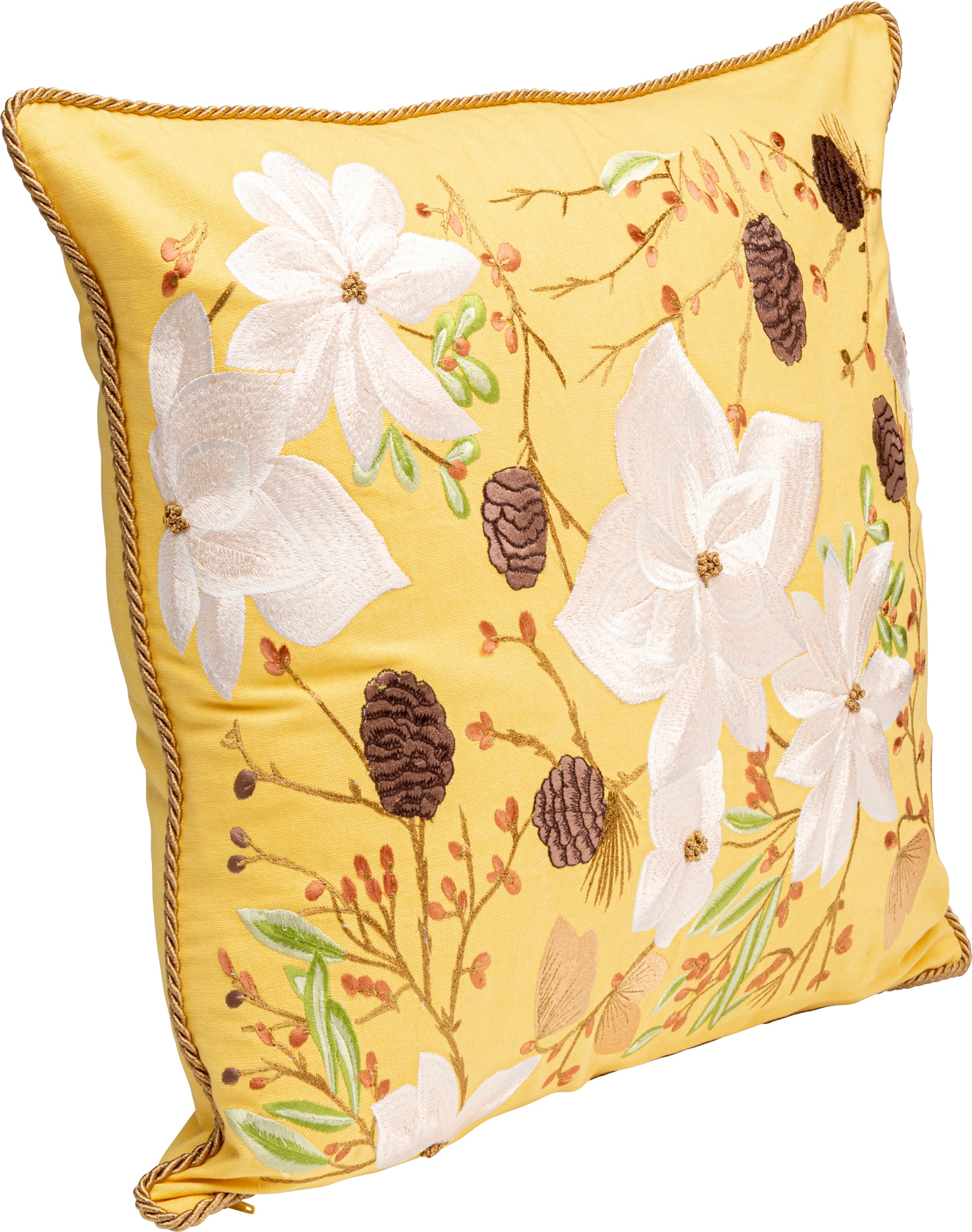 Kare Design Dekokissen »Arbusti, Kissenhülle mit Füllung, 50x50 cm« stützt Kopf und Nacken angenehm und sorgt für erholsamen Schlaf