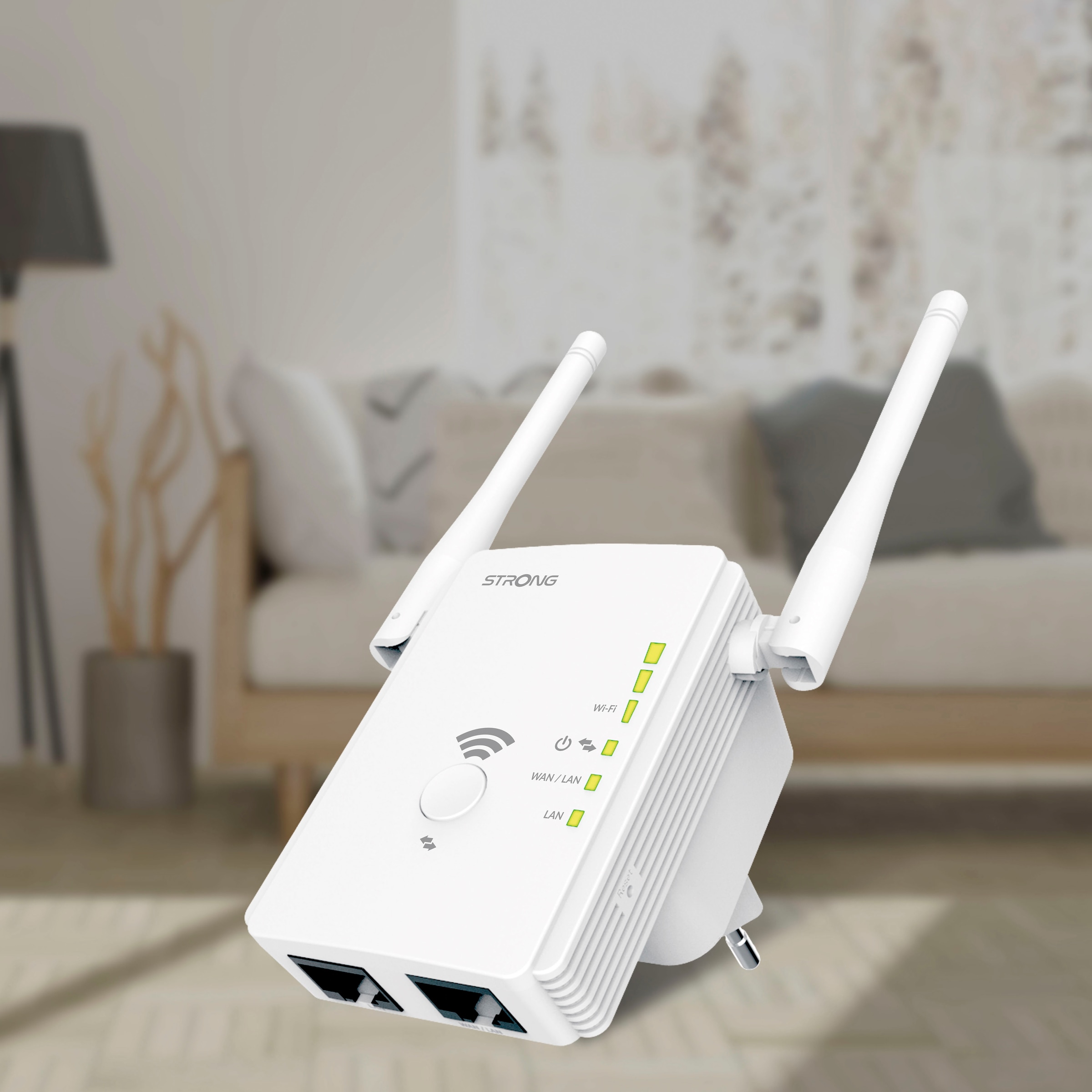 Strong Netzwerk-Adapter »Universal Repeater 300 Mbit/s«, Repeater