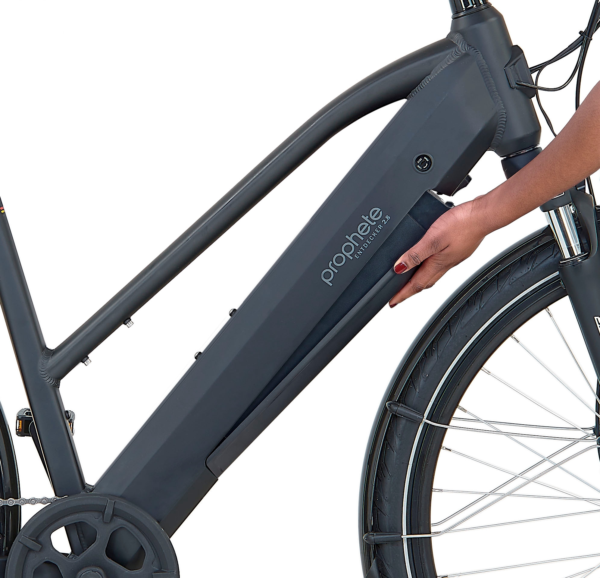 Prophete E-Bike »Entdecker 2.8«, 8 Gang, Shimano, Altus, Heckmotor 250 W, Pedelec, Elektrofahrrad für Damen