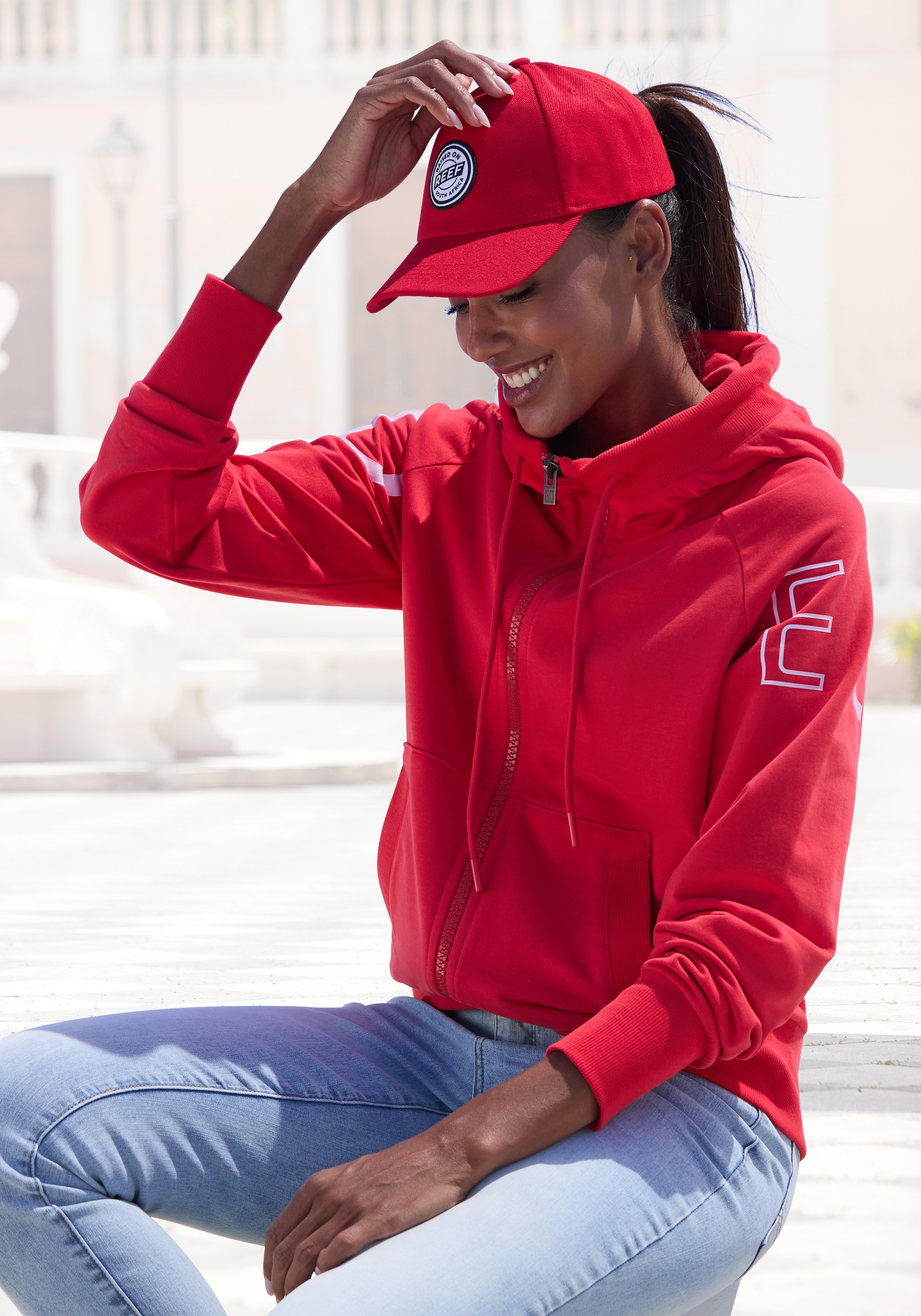 Elbsand Kapuzensweatjacke »Kinea«