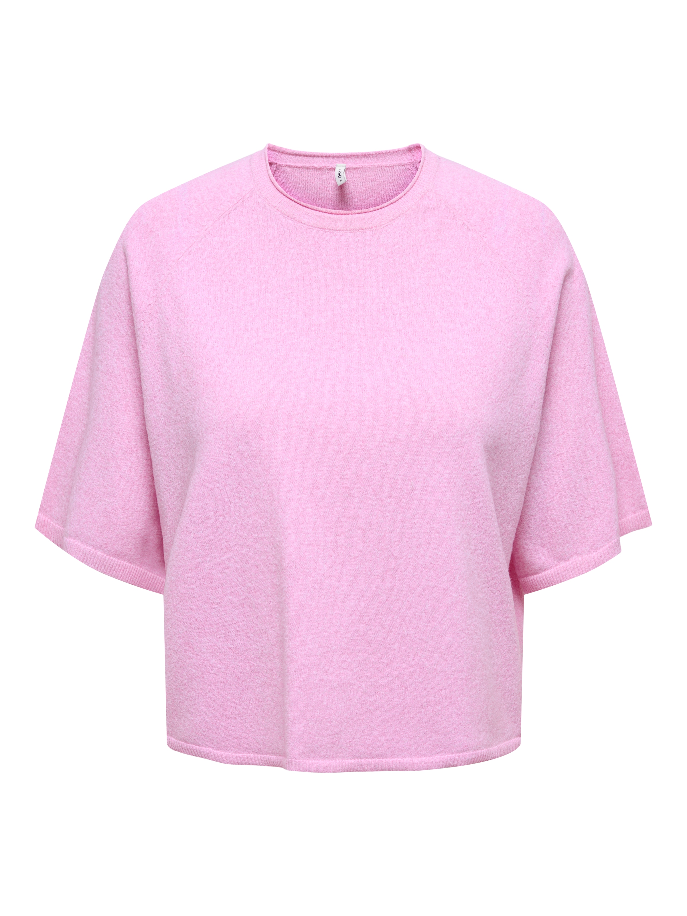 ONLY Rundhalspullover »ONLLOYAL 2/4 O-NECK KNT NOOS« mit Halbarm