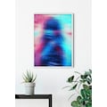 Komar Poster »Neon Girl«, Porträts, Höhe: 50cm