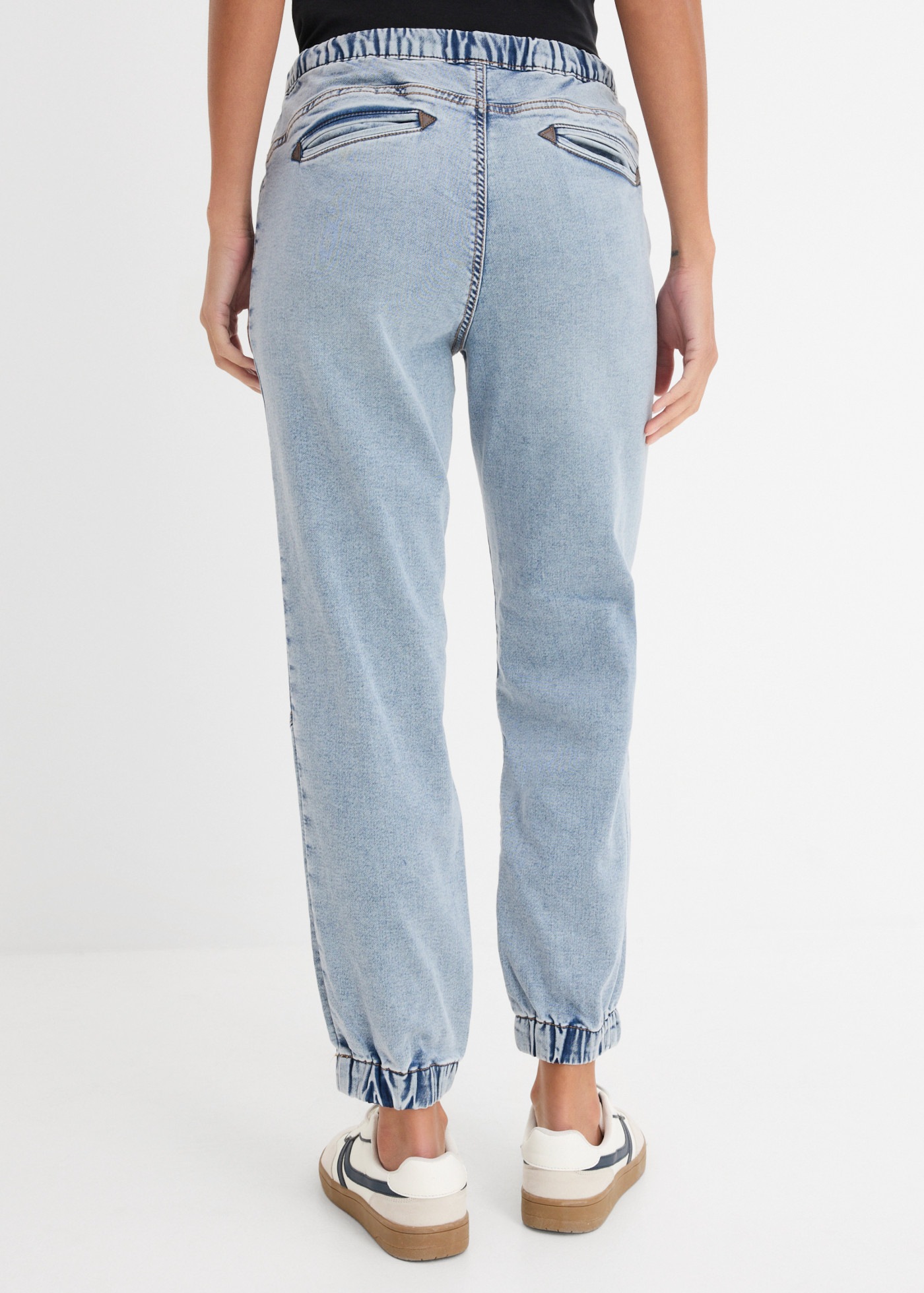bonprix Jeansjeggings loose fit Passform, aus Baumwolle, Polyester und Elasthan