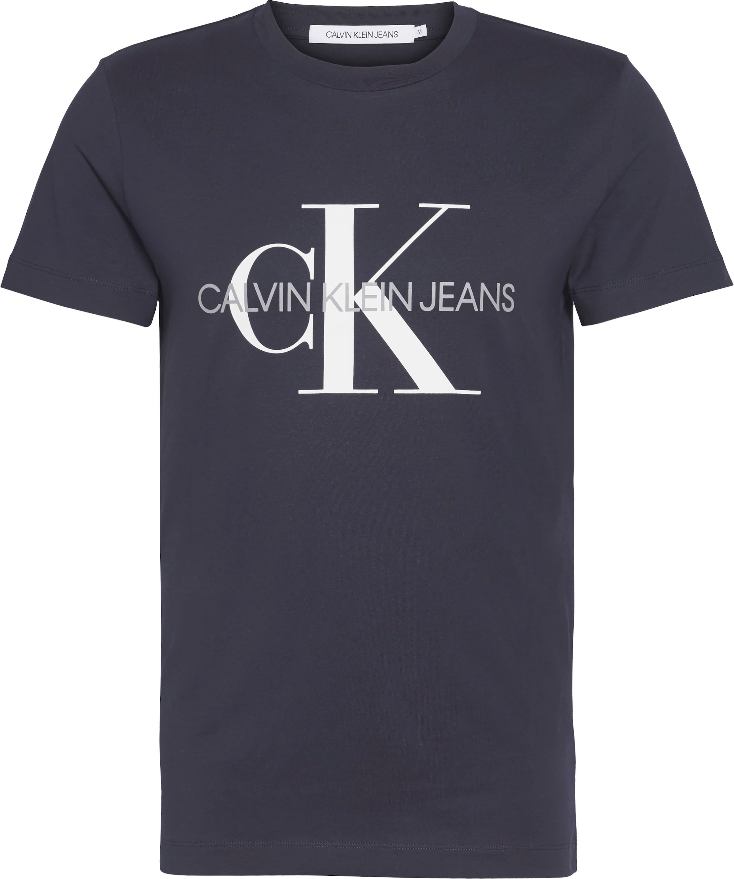 Calvin Klein Jeans T-Shirt »ICONIC MONOGRAM SLIM TEE«, mit großem CK-Print