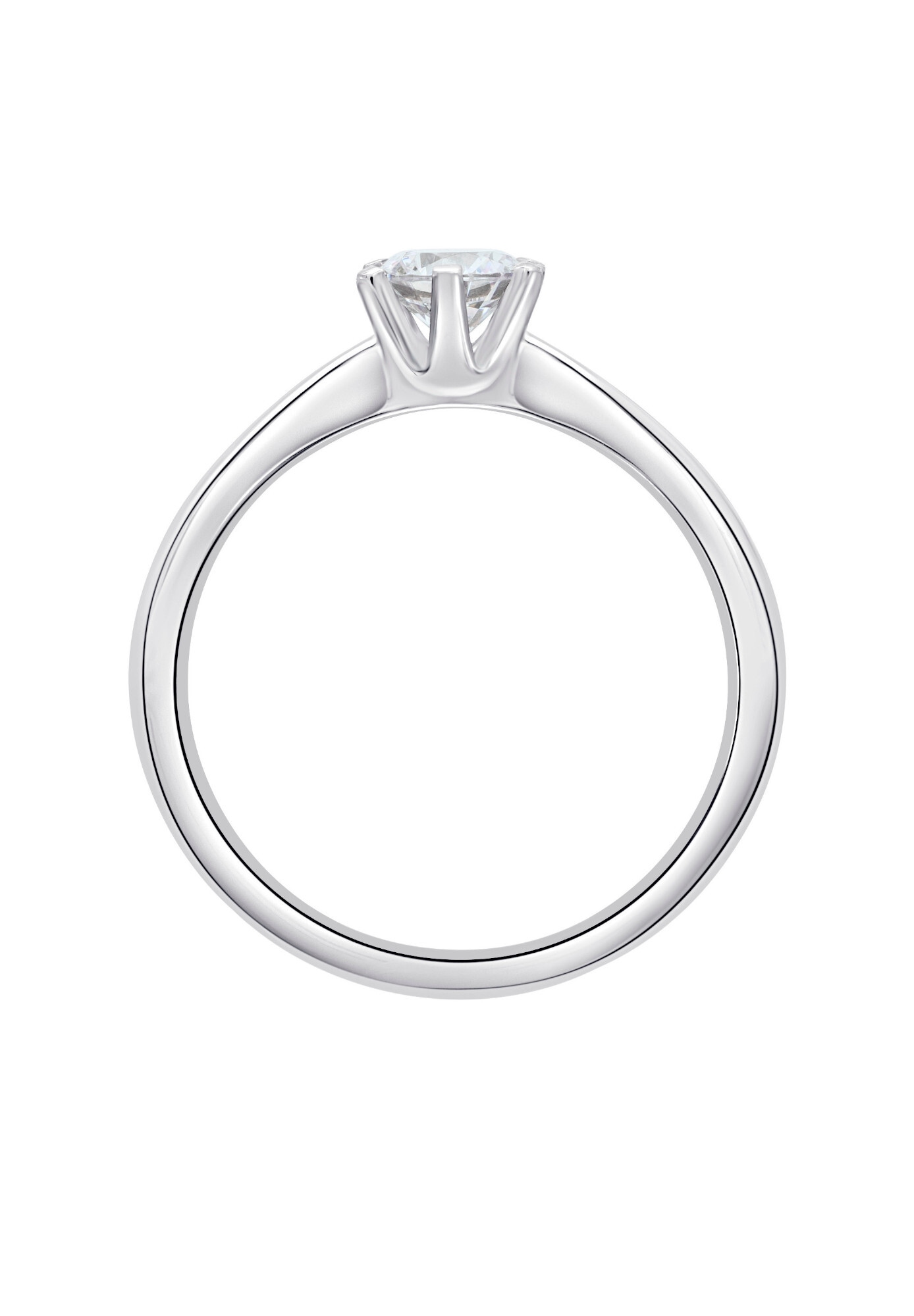 ONE ELEMENT Diamantring »0.2 ct Diamant Brillant Ring aus 585 Weißgold«